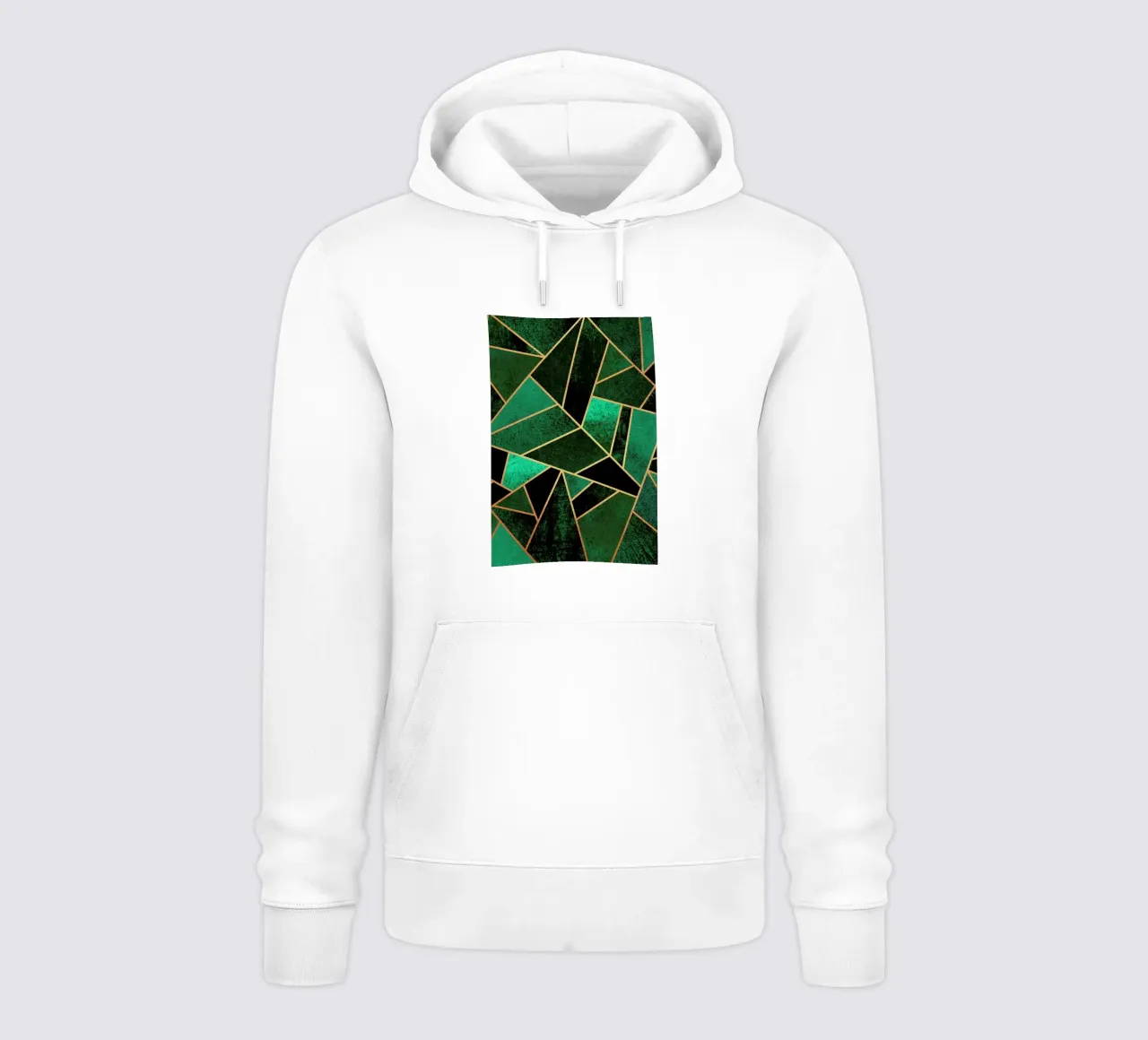 Emerald and Copper hoodie by Elisabeth Fredriksson