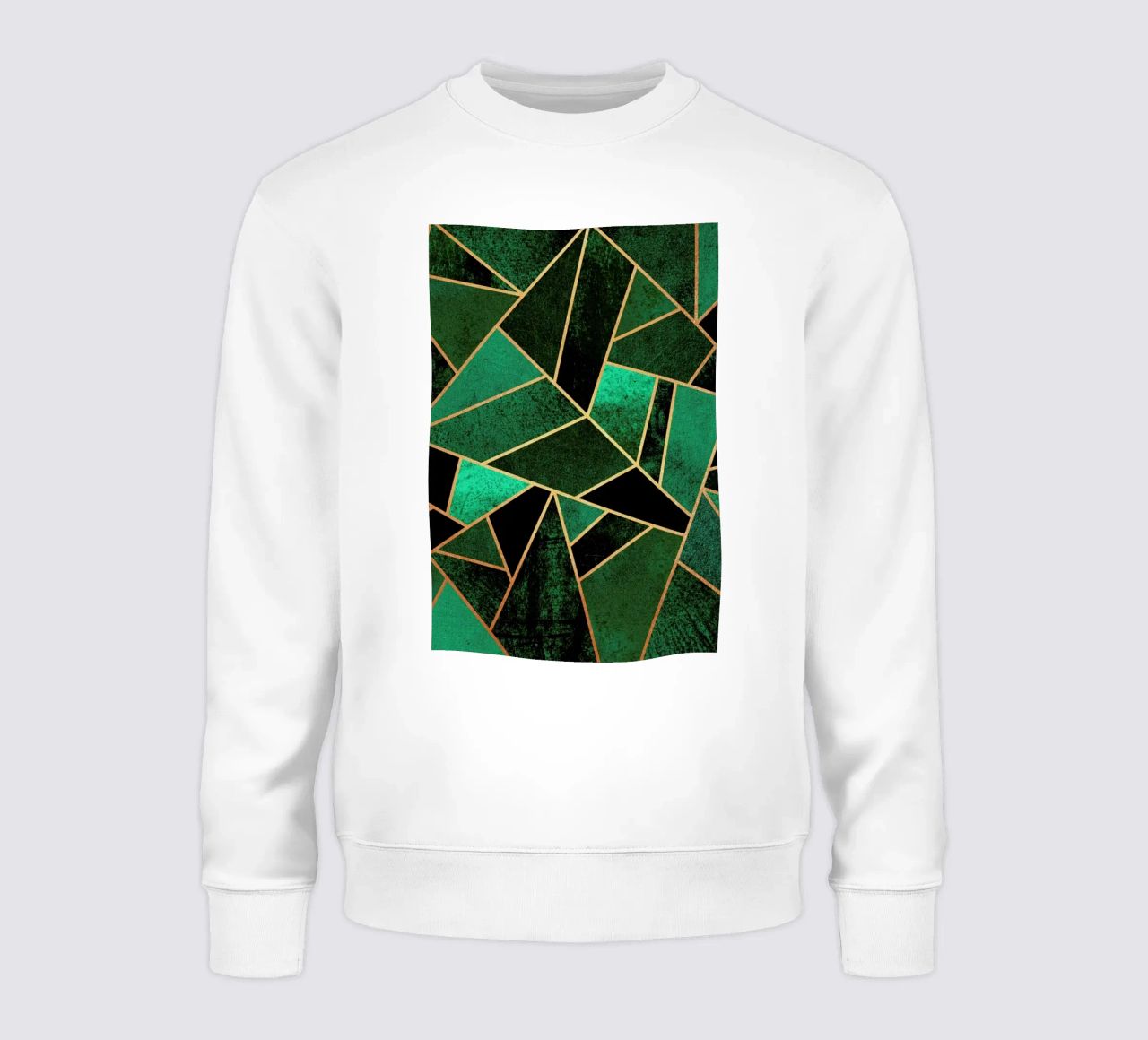 Emerald and Copper felpa da Elisabeth Fredriksson