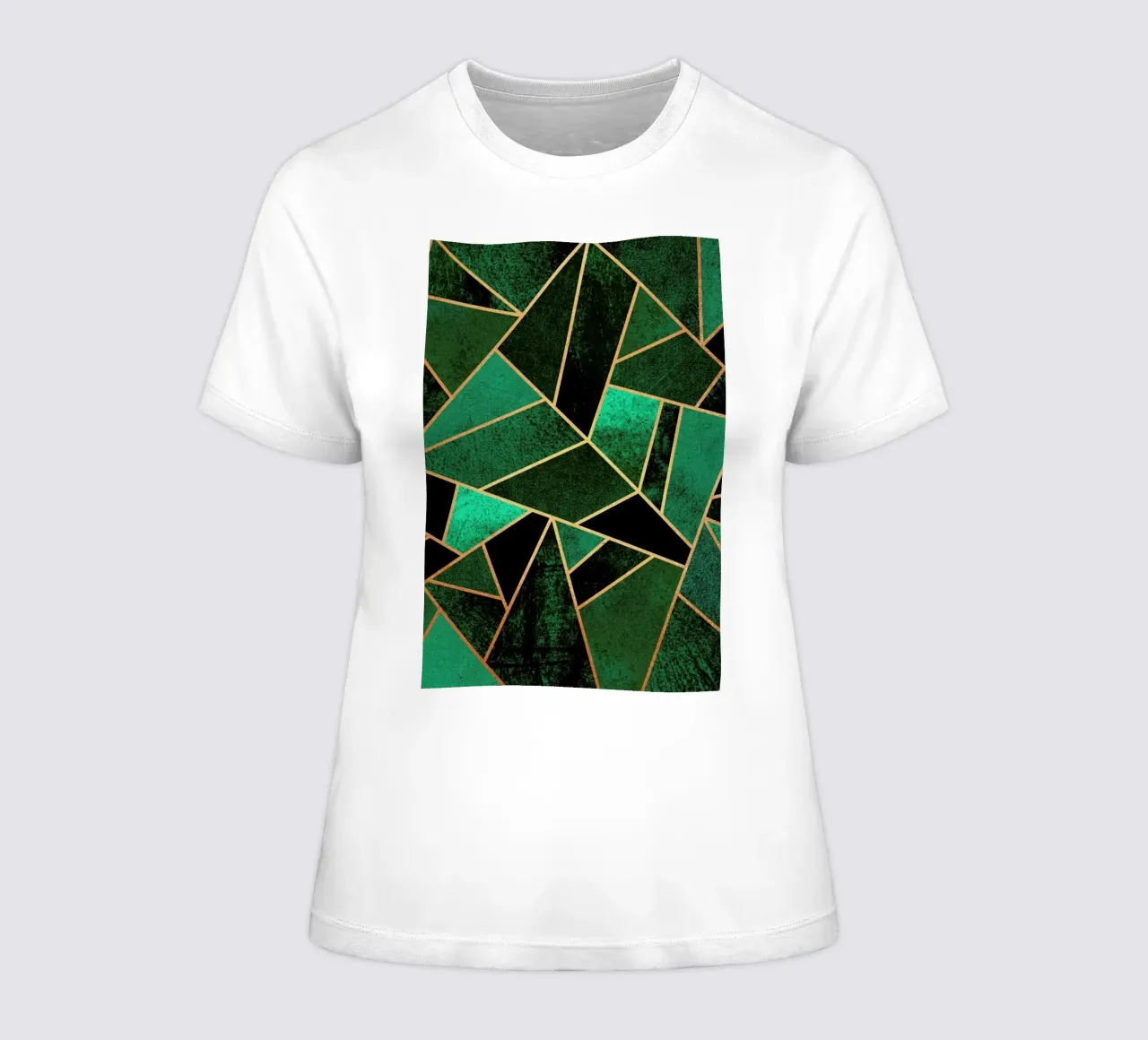 Emerald and Copper t-shirt da donna da Elisabeth Fredriksson