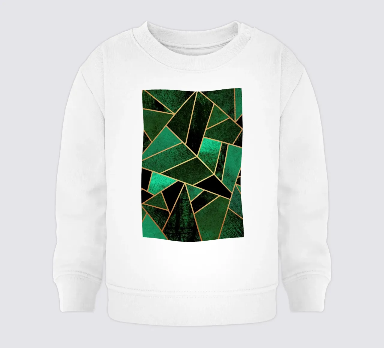 Emerald and Copper felpa neonato da Elisabeth Fredriksson
