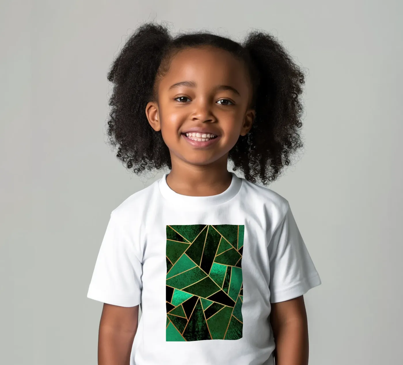 Emerald and Copper t-shirt bambini da Elisabeth Fredriksson