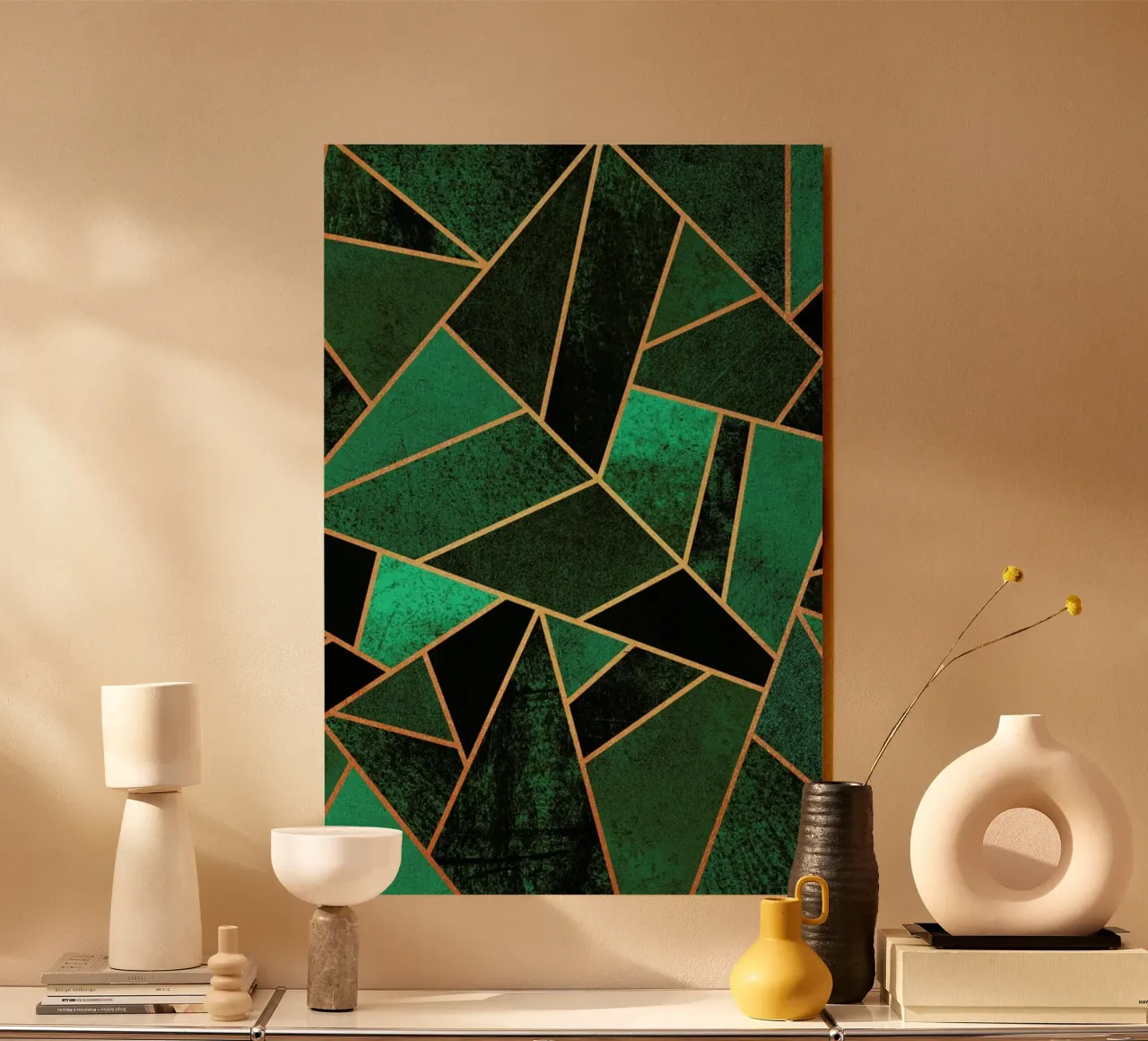 Emerald and Copper plexiglass da Elisabeth Fredriksson