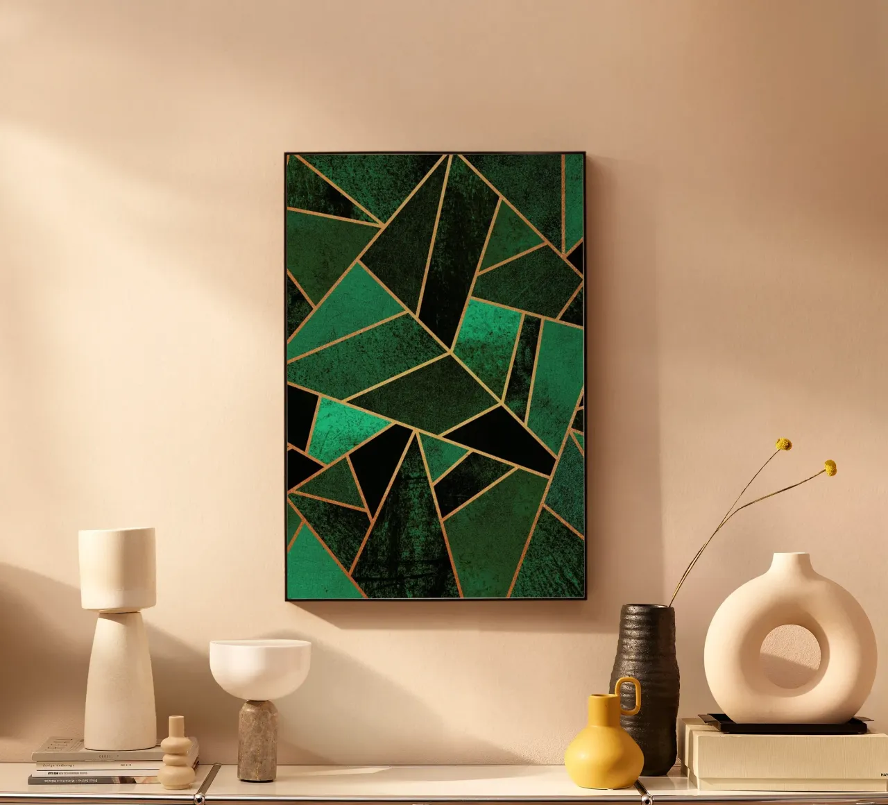 Emerald and Copper alluminio dibond da Elisabeth Fredriksson