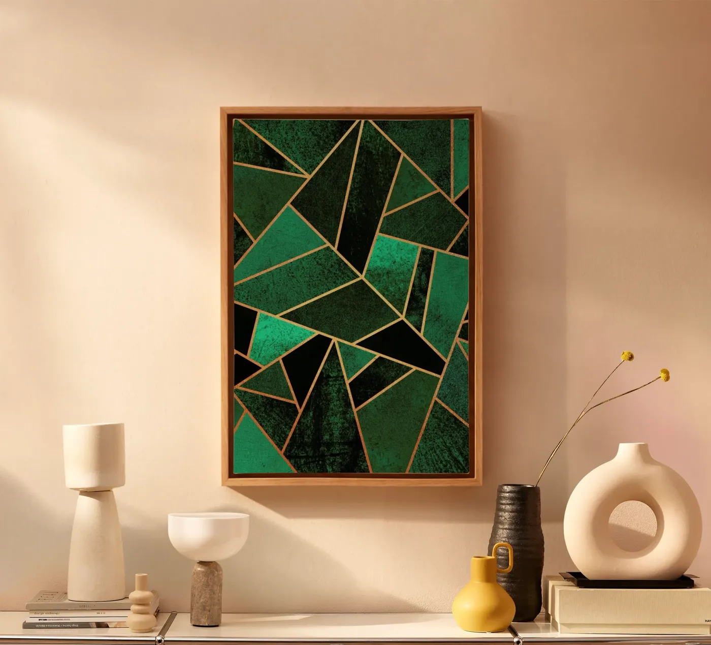 Emerald and Copper tela da Elisabeth Fredriksson