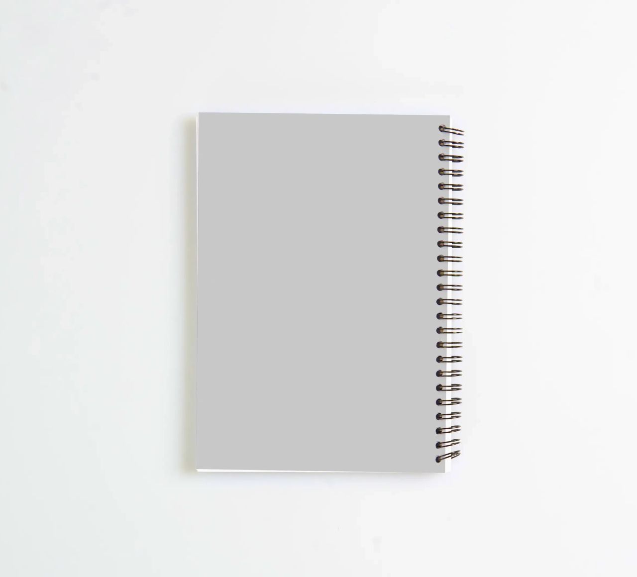 The same door that separete also unite spiral notebook by Loobs