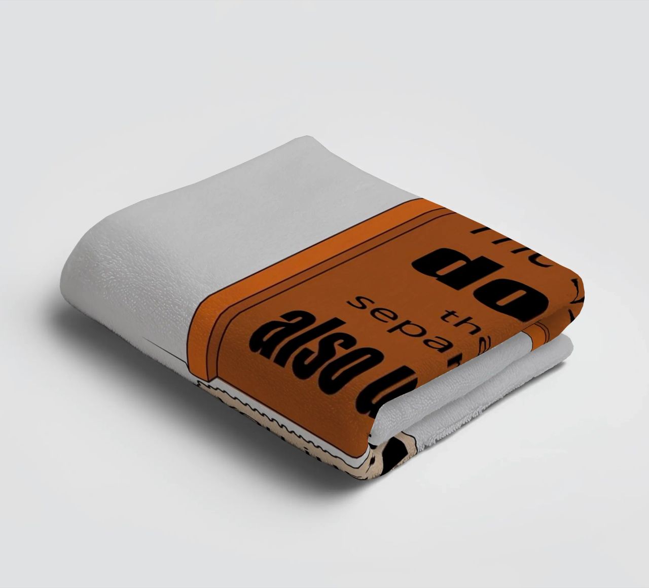 The same door that separete also unite towel by Loobs