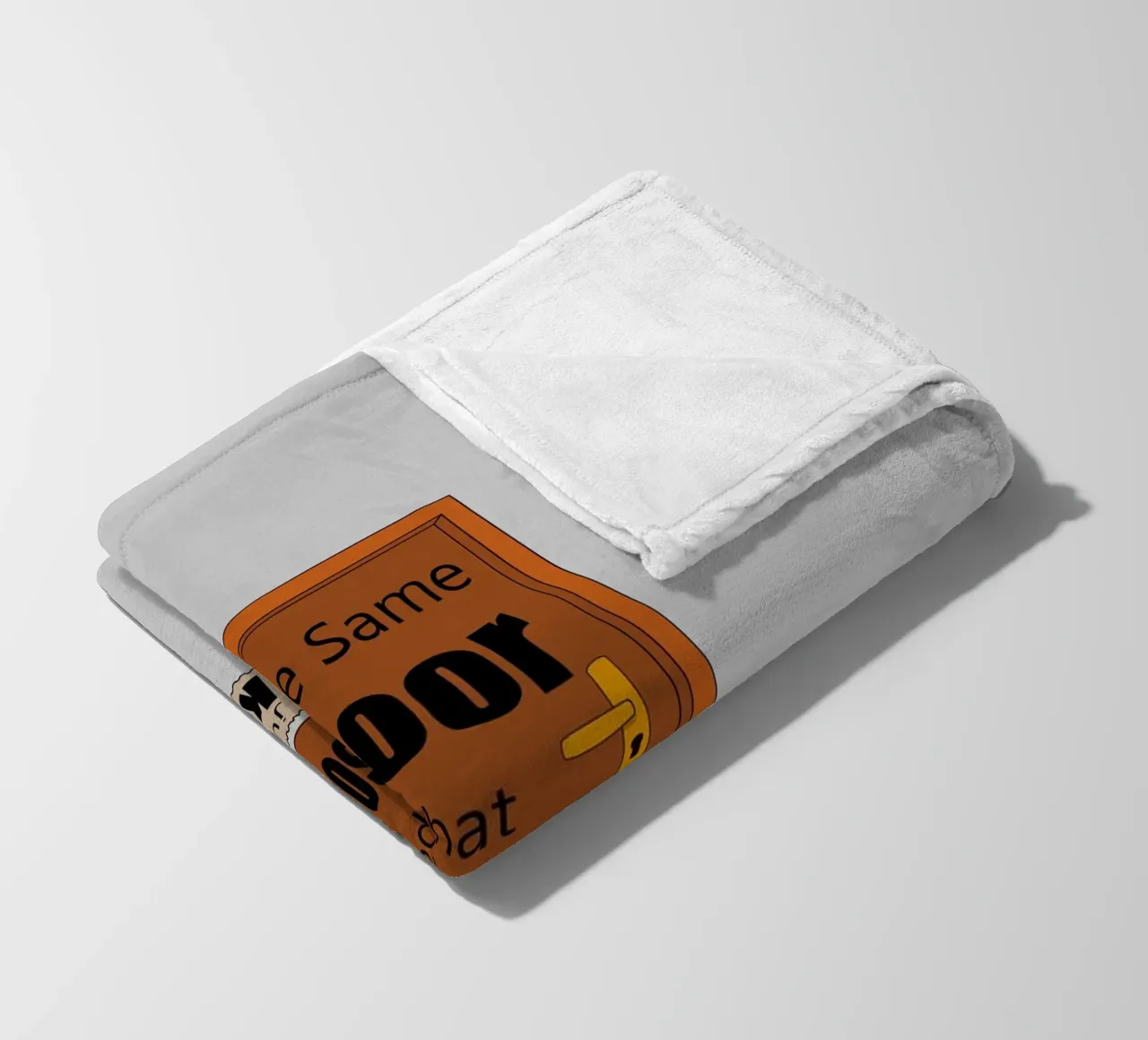 La stessa porta che separa unisce anche coperta in pile da Loobs