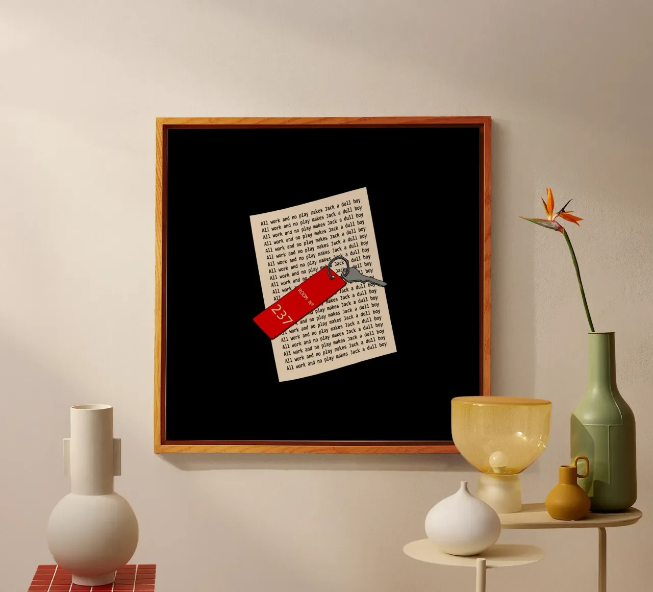 Shining - Stanza 237 plexiglass da Loobs