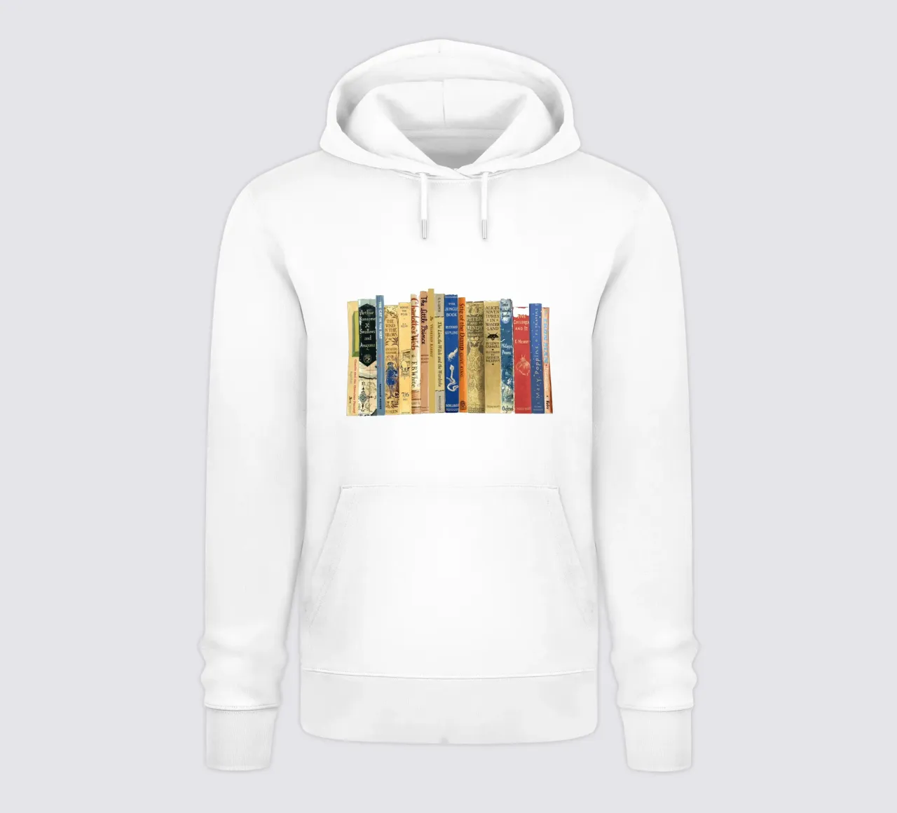 Classici per bambini - La più grande collezione di libri per bambini felpa con cappuccio da MissLiterarty