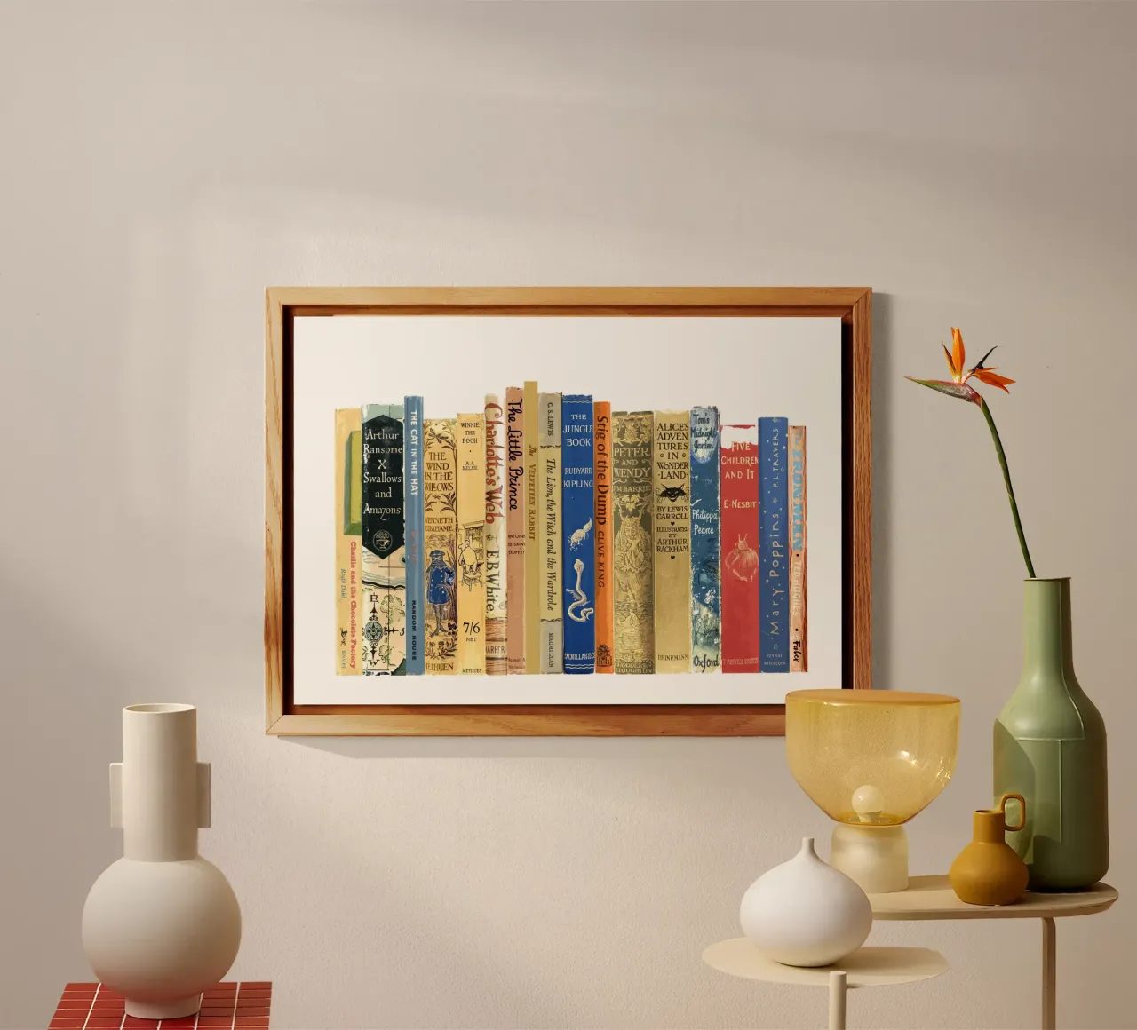 Classici per bambini - La più grande collezione di libri per bambini alluminio dibond da MissLiterarty