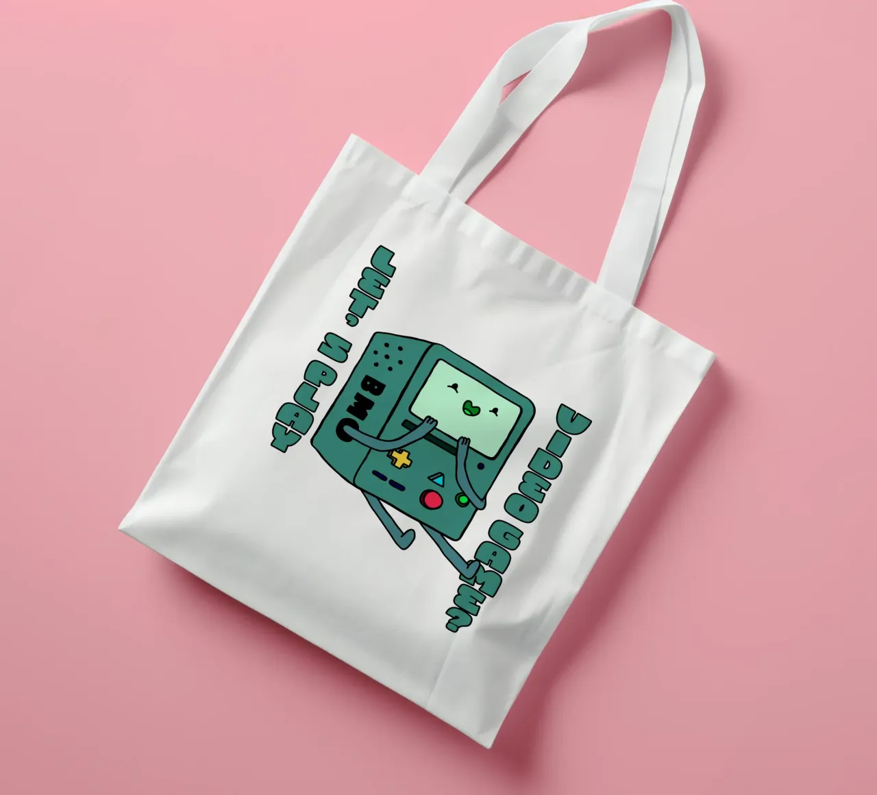 Let's Play Video Game? - BMO tote bag by Loobs