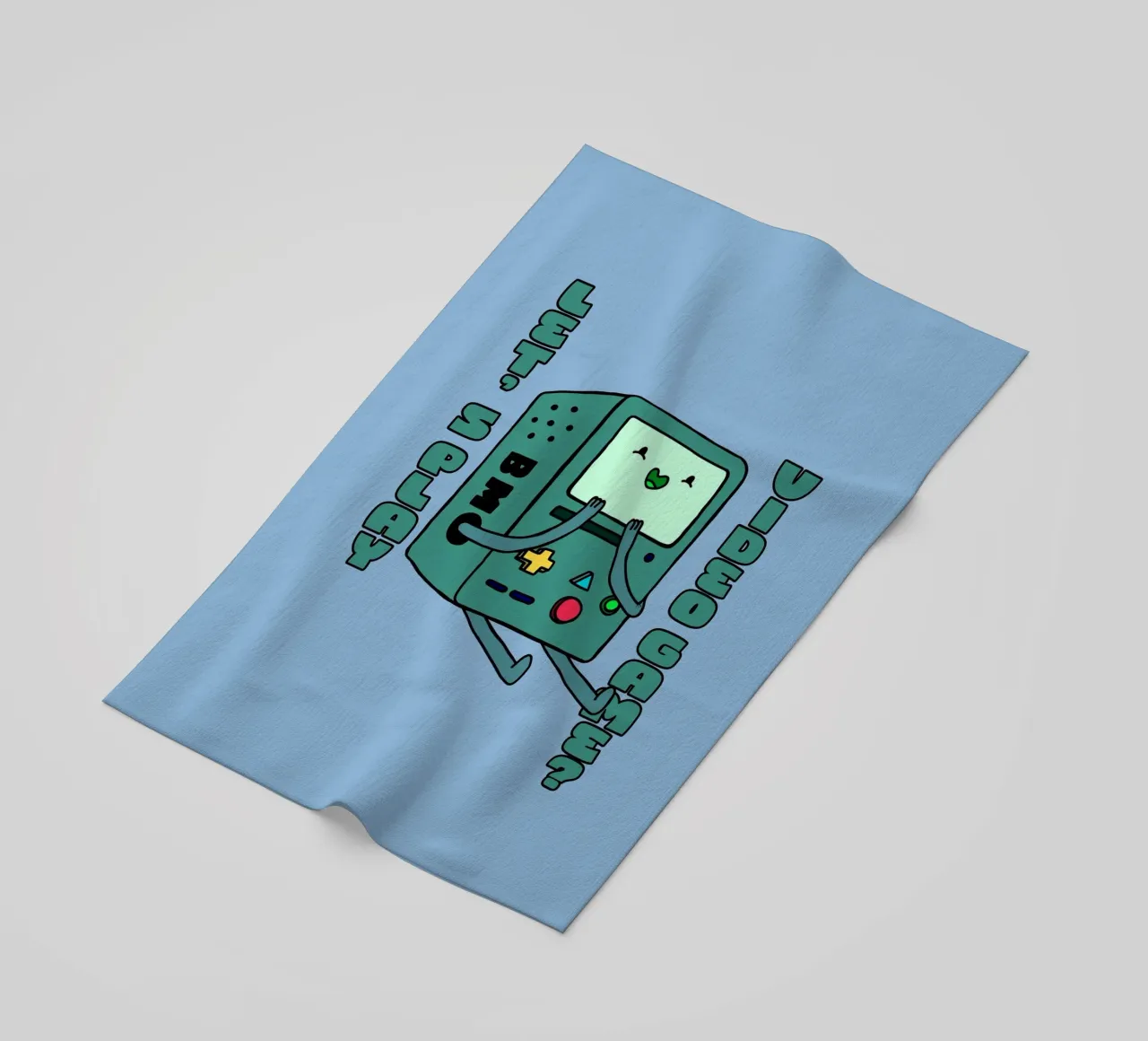 Giochiamo al videogioco? - BMO telo mare da Loobs