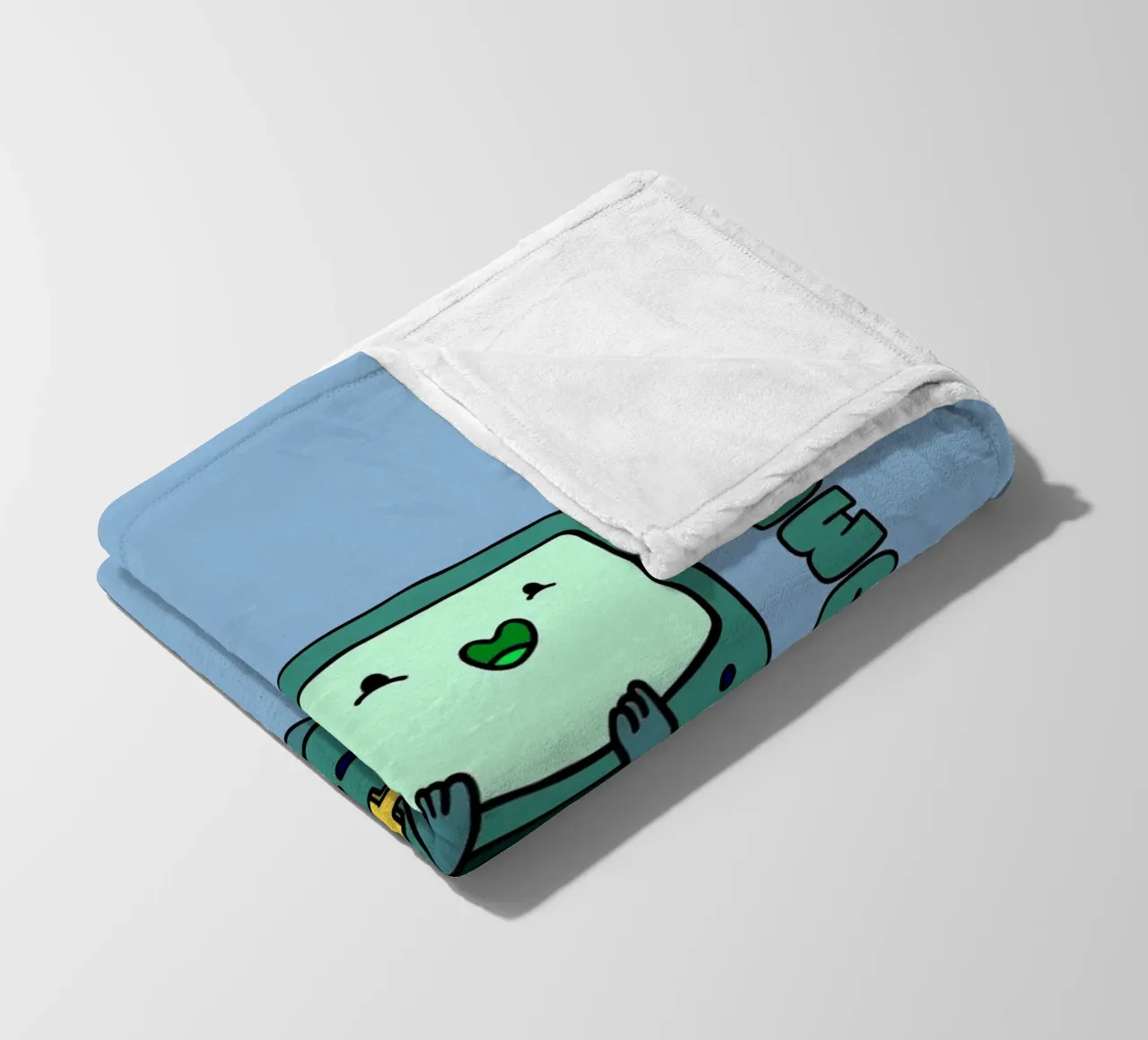 Giochiamo al videogioco? - BMO coperta in pile da Loobs