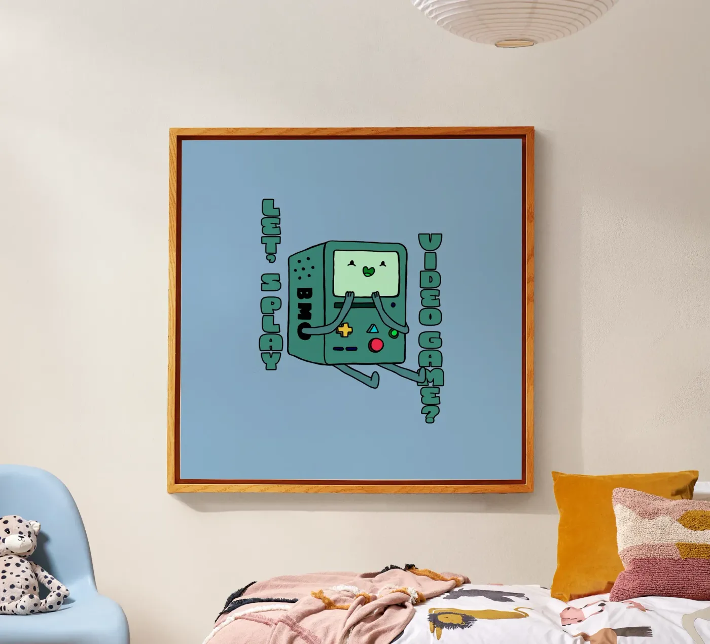 Giochiamo al videogioco? - BMO plexiglass da Loobs