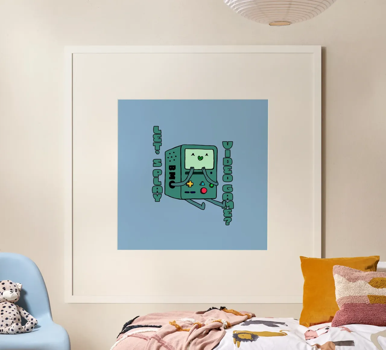 Giochiamo al videogioco? - BMO poster da Loobs