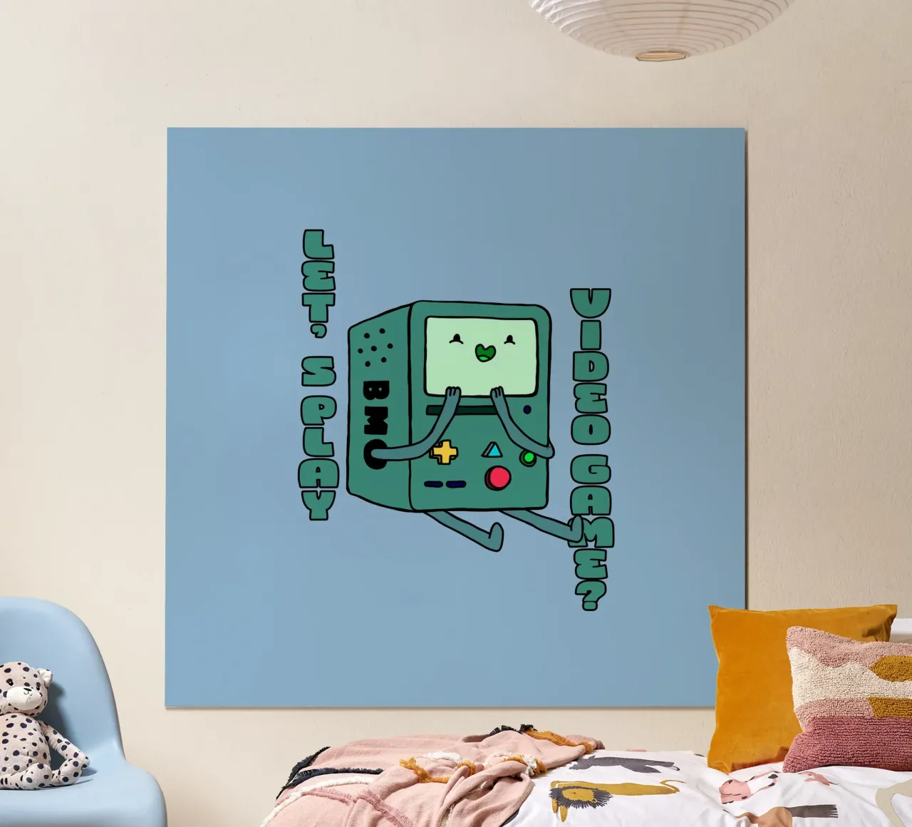 Giochiamo al videogioco? - BMO poster da Loobs