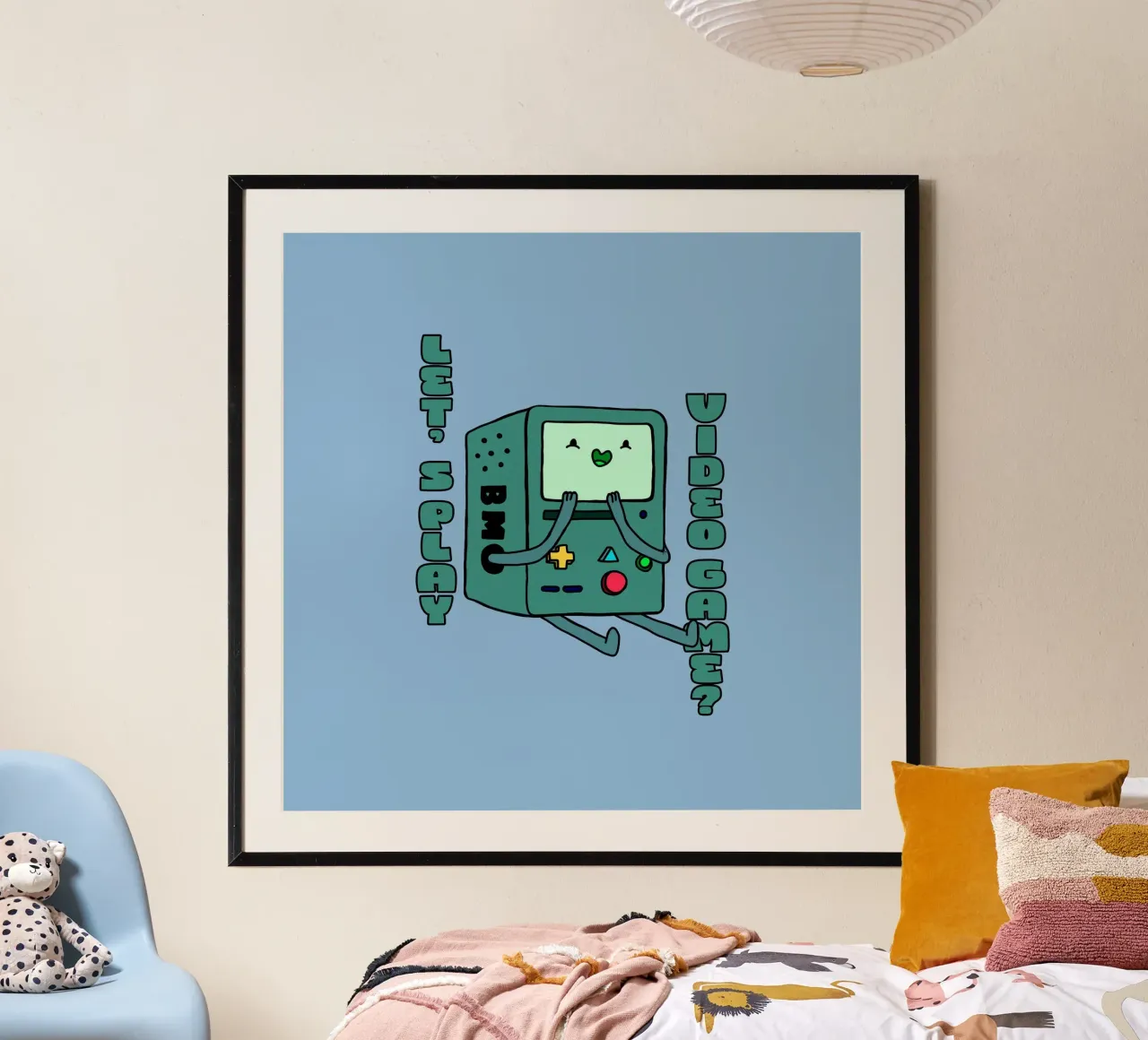 Giochiamo al videogioco? - BMO poster da Loobs