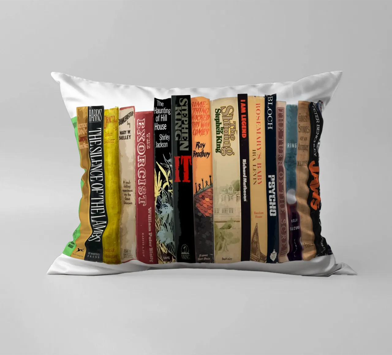 Classici dell'orrore - I più grandi libri dell'orrore - Prime edizioni cuscino da MissLiterarty