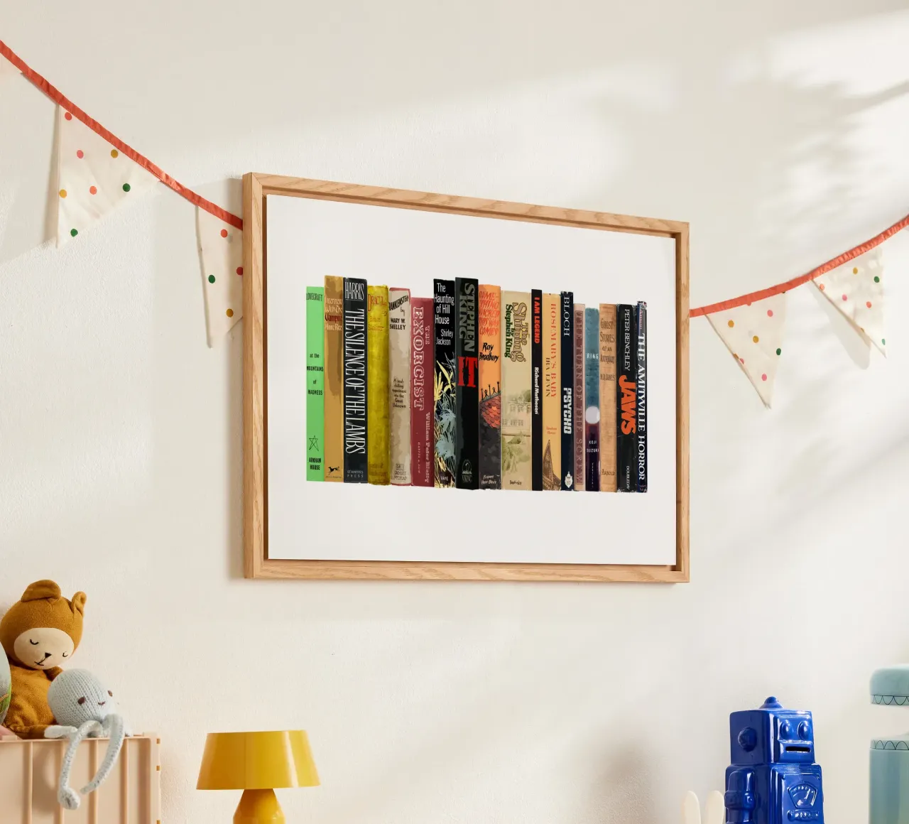 Horror Classics - Greatest Horror Books - First Editions acrylic glass by MissLiterarty