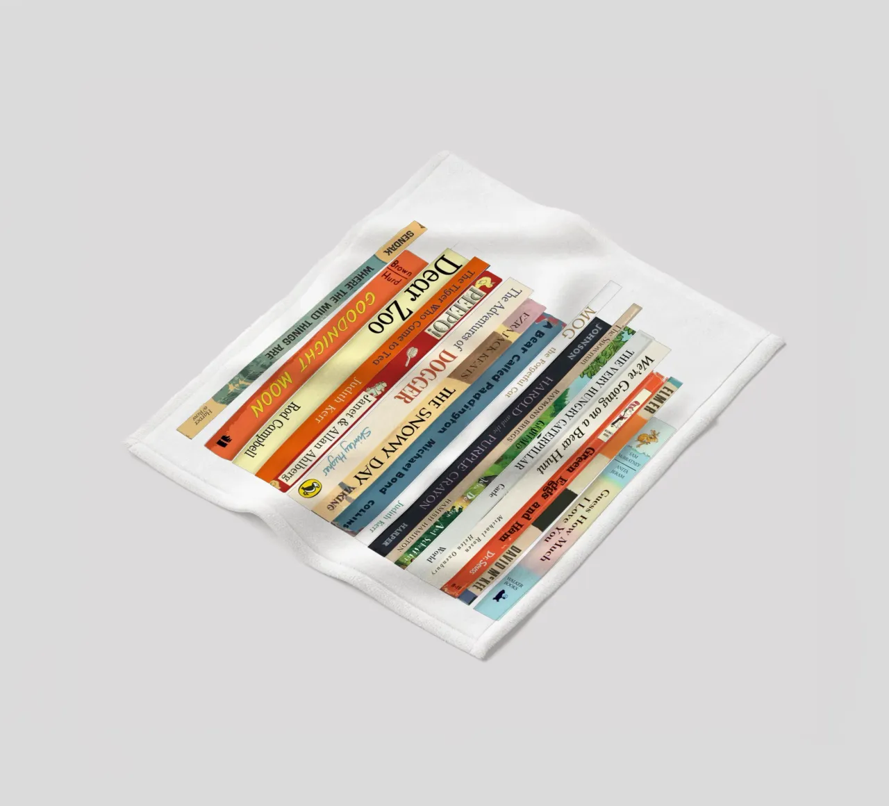 Infant Books - Greatest Infant Books - First Edition Spines fleece blanket by MissLiterarty