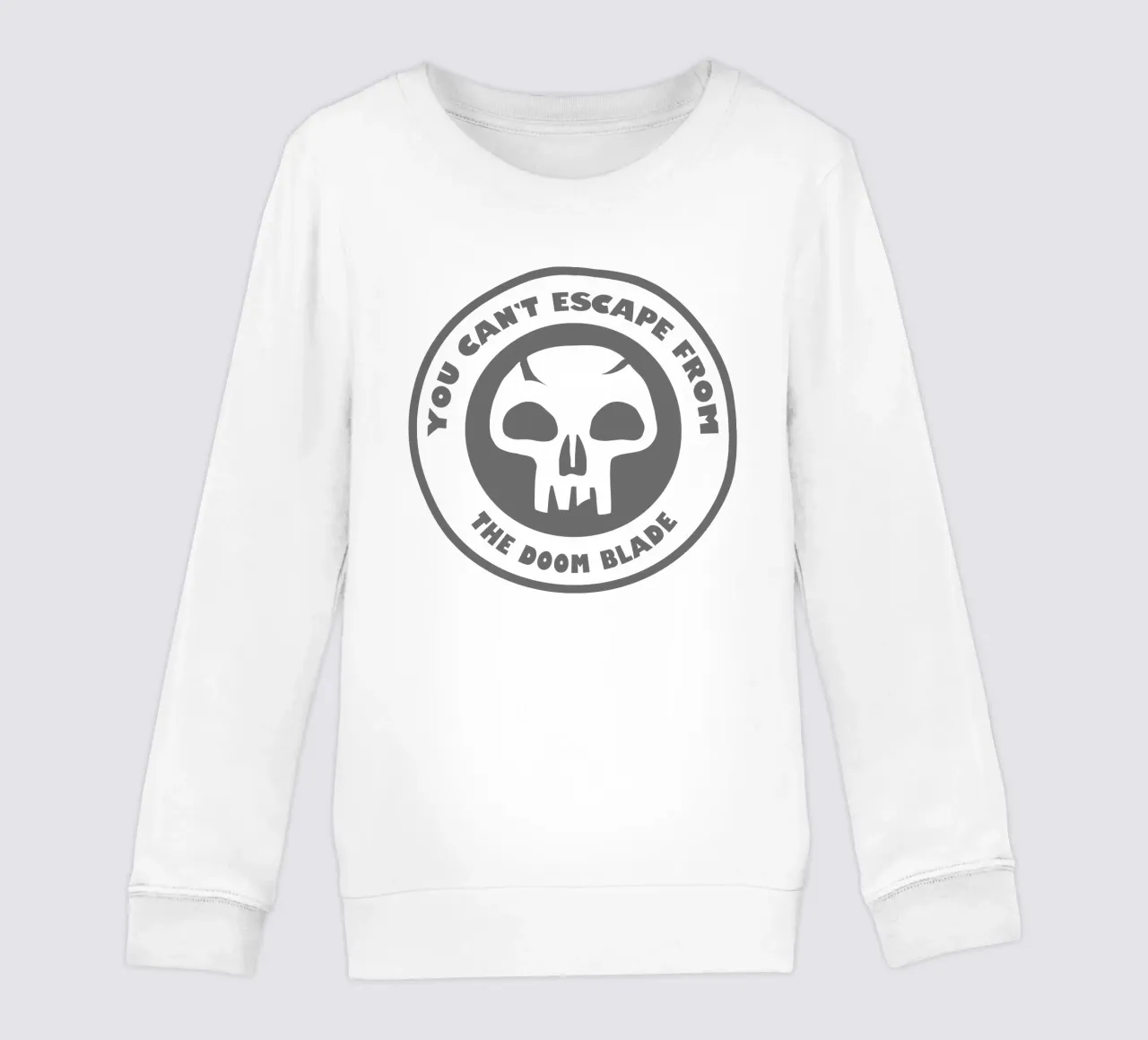 Vous ne pouvez pas échapper à la lame du destin sweat enfant de Loobs