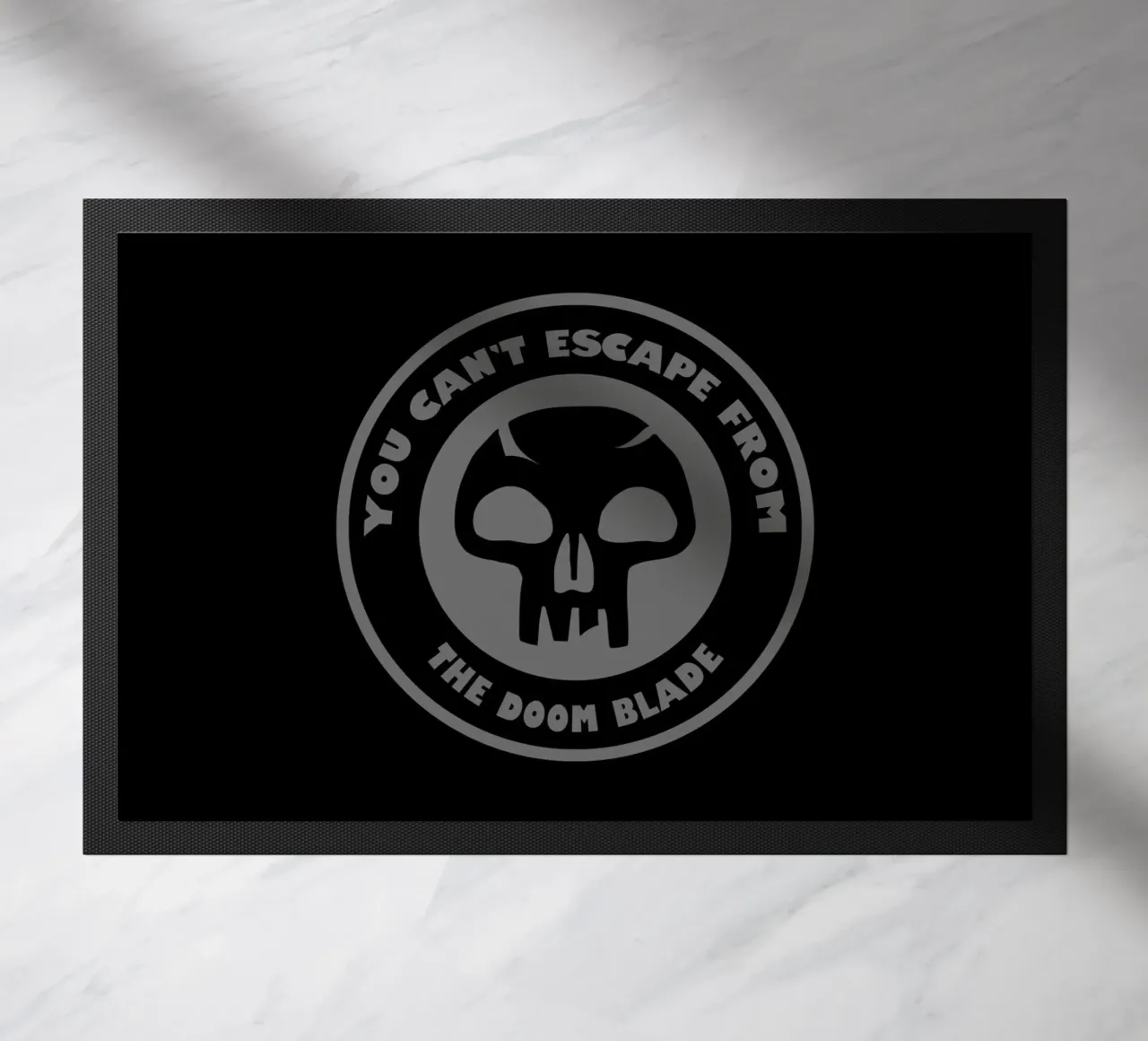 You can't escape from the doom blade doormat by Loobs