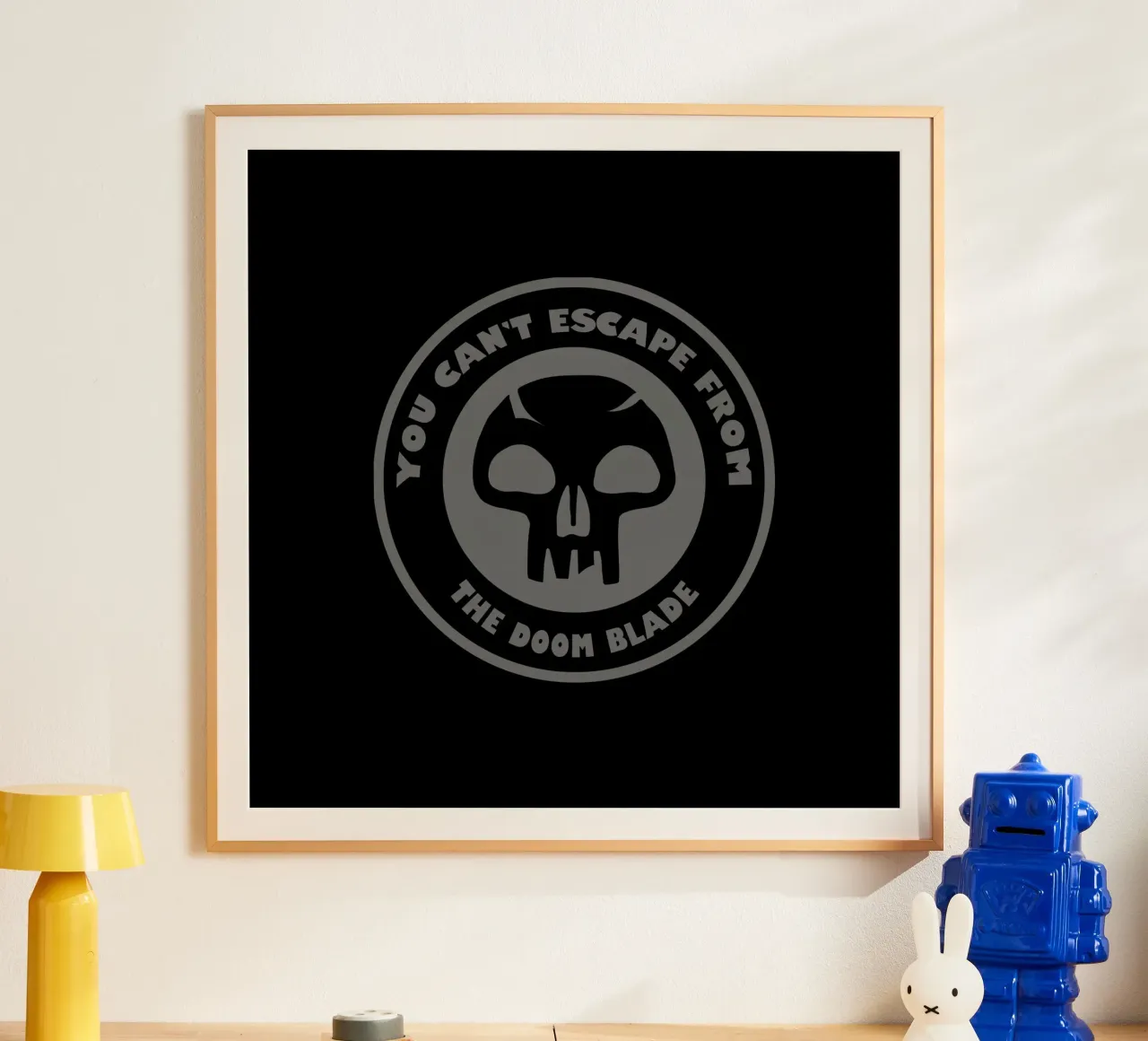You can't escape from the doom blade poster by Loobs