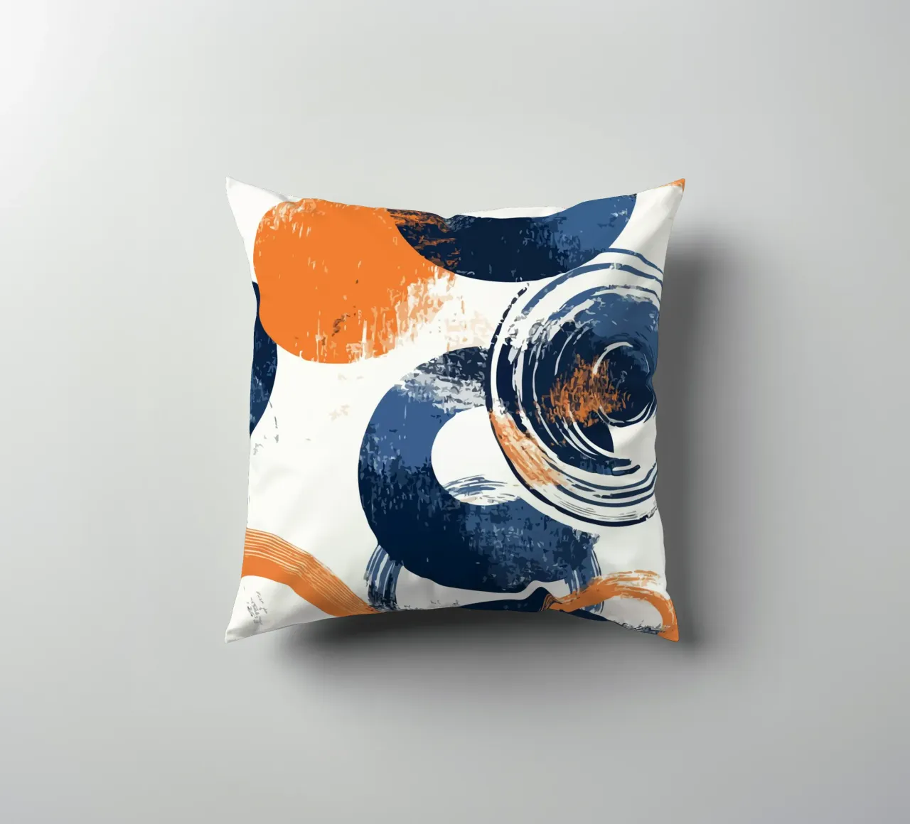 overlapping circles Kissen von ramosashop