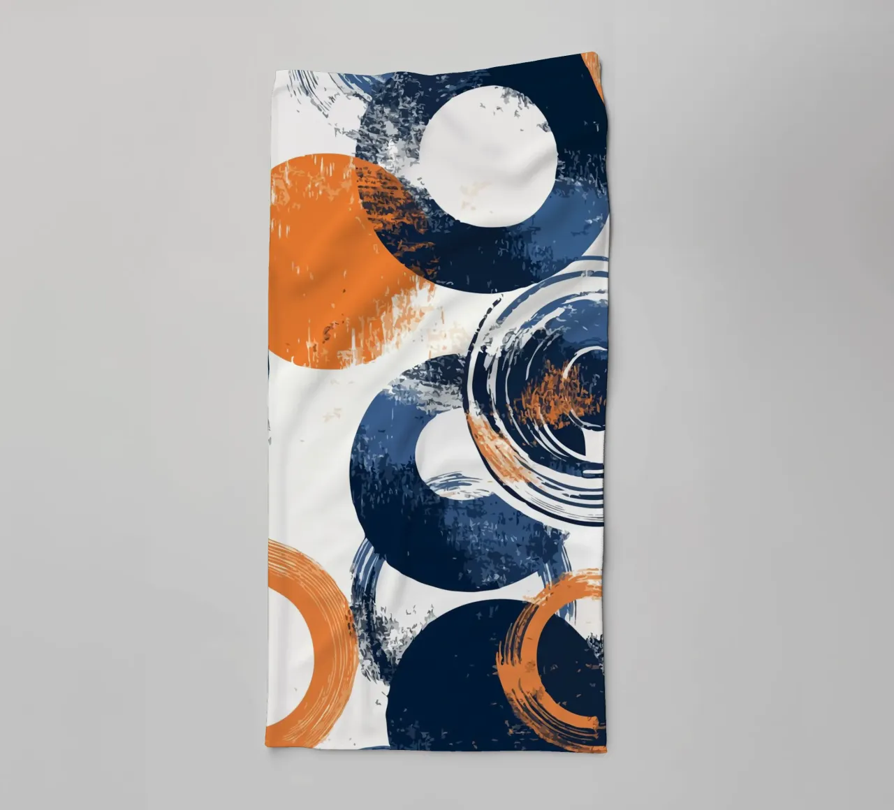 overlapping circles towel by ramosashop