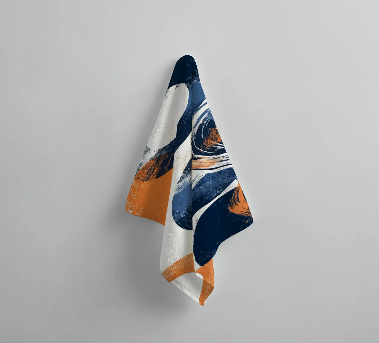 overlapping circles towel by ramosashop
