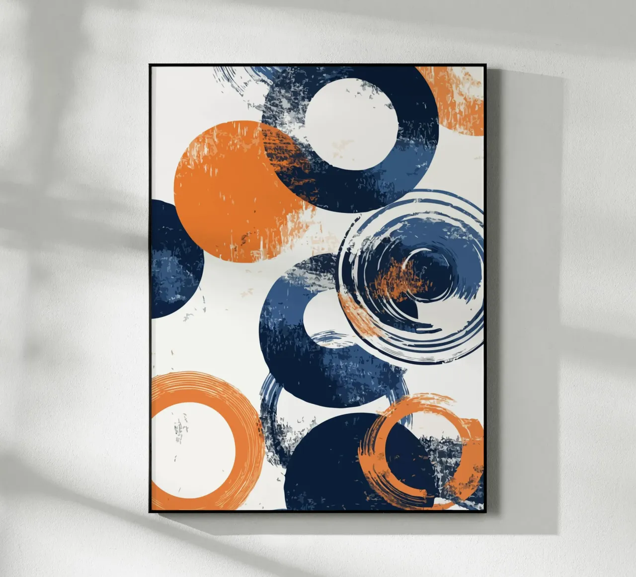 overlapping circles Acryl-Glas von ramosashop
