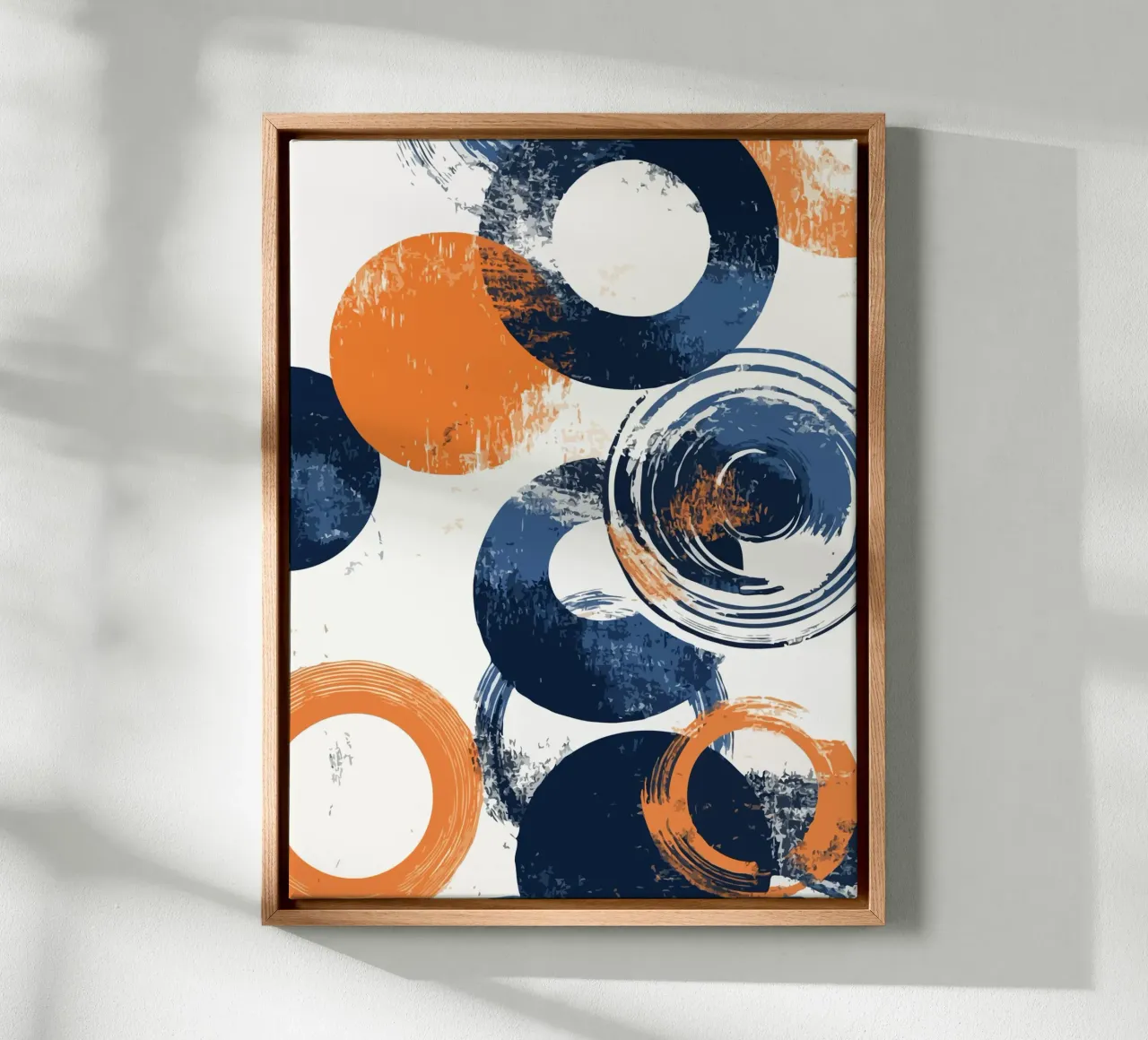 overlapping circles lienzo de ramosashop
