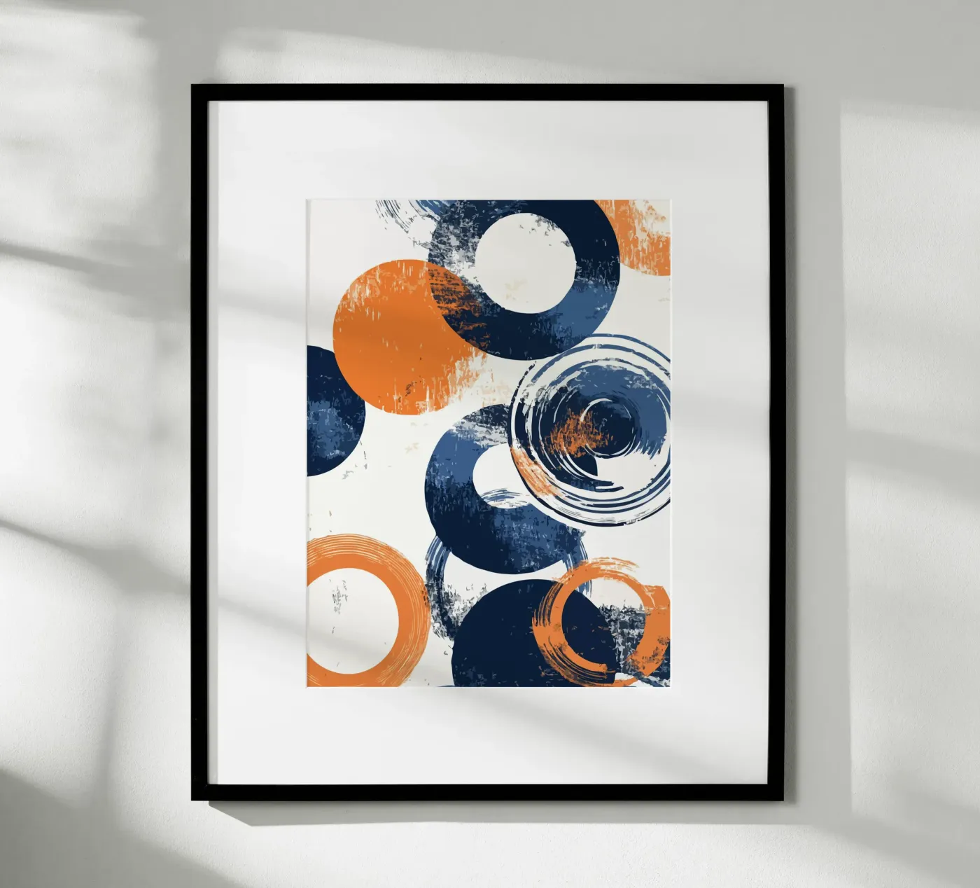 overlapping circles Poster von ramosashop