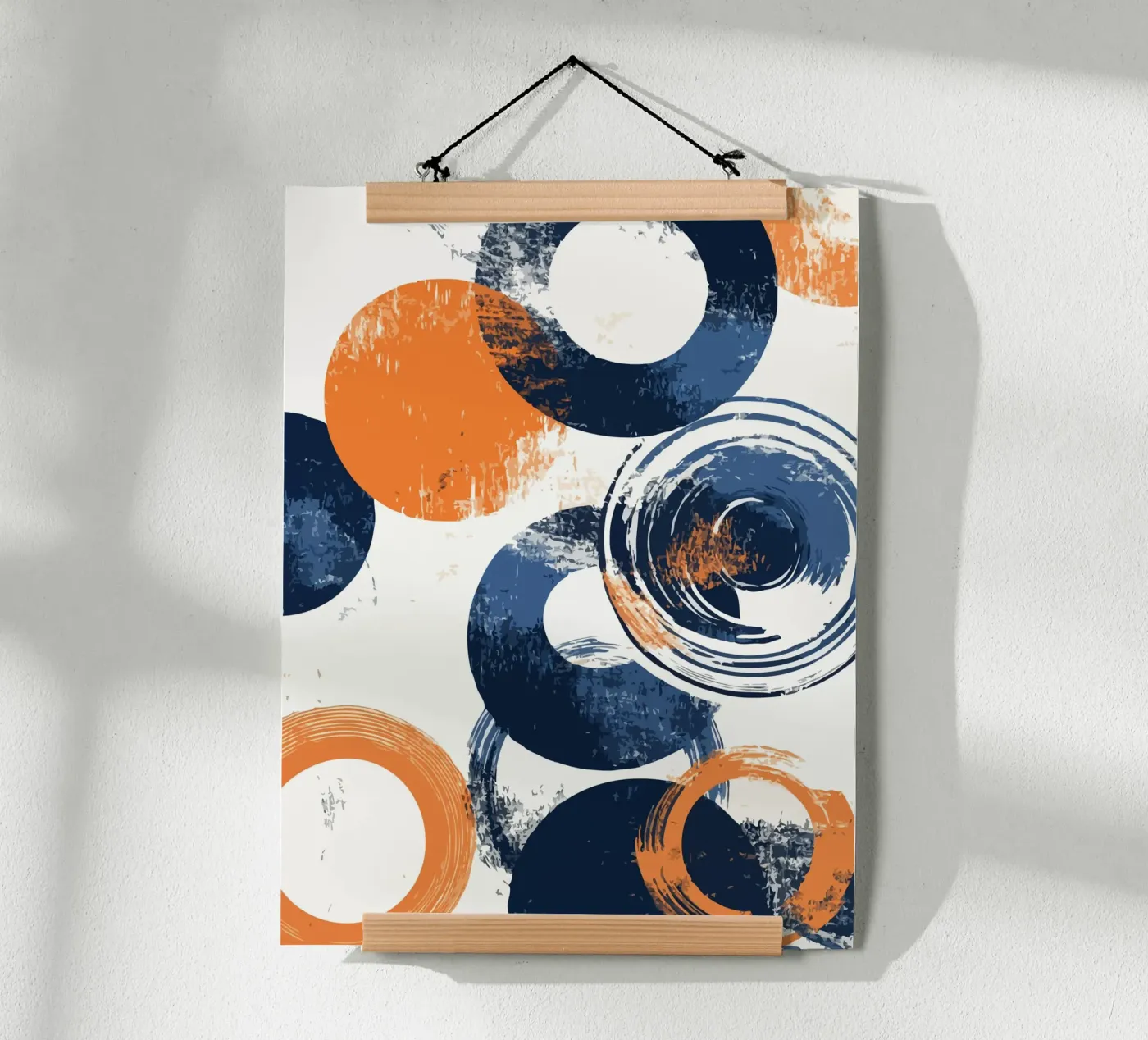 overlapping circles Poster von ramosashop