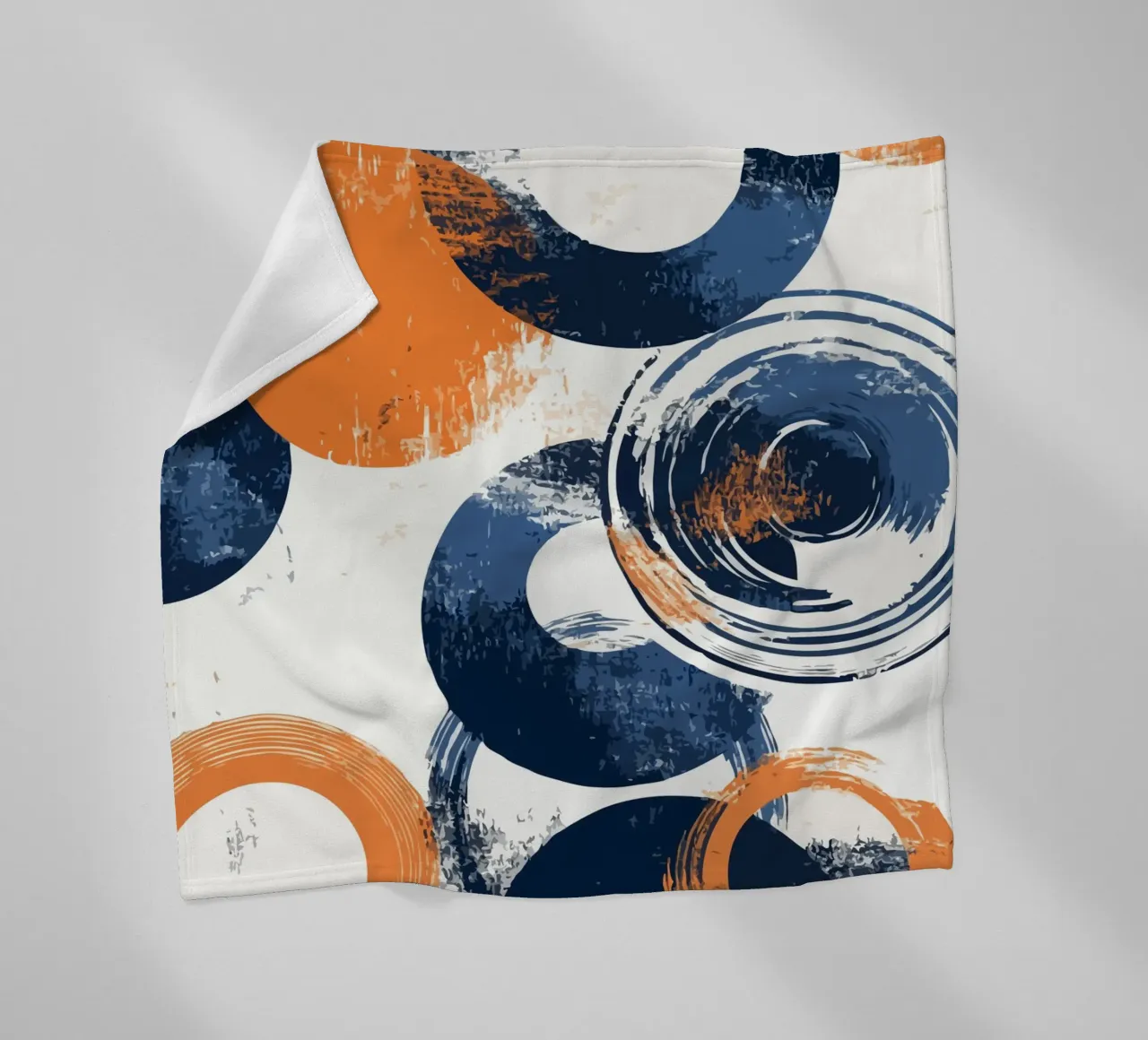 overlapping circles coperta in pile da ramosashop