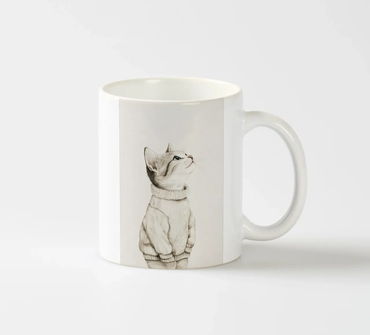 Sam Carino amore di gatto tazza in ceramica da Carinaprint