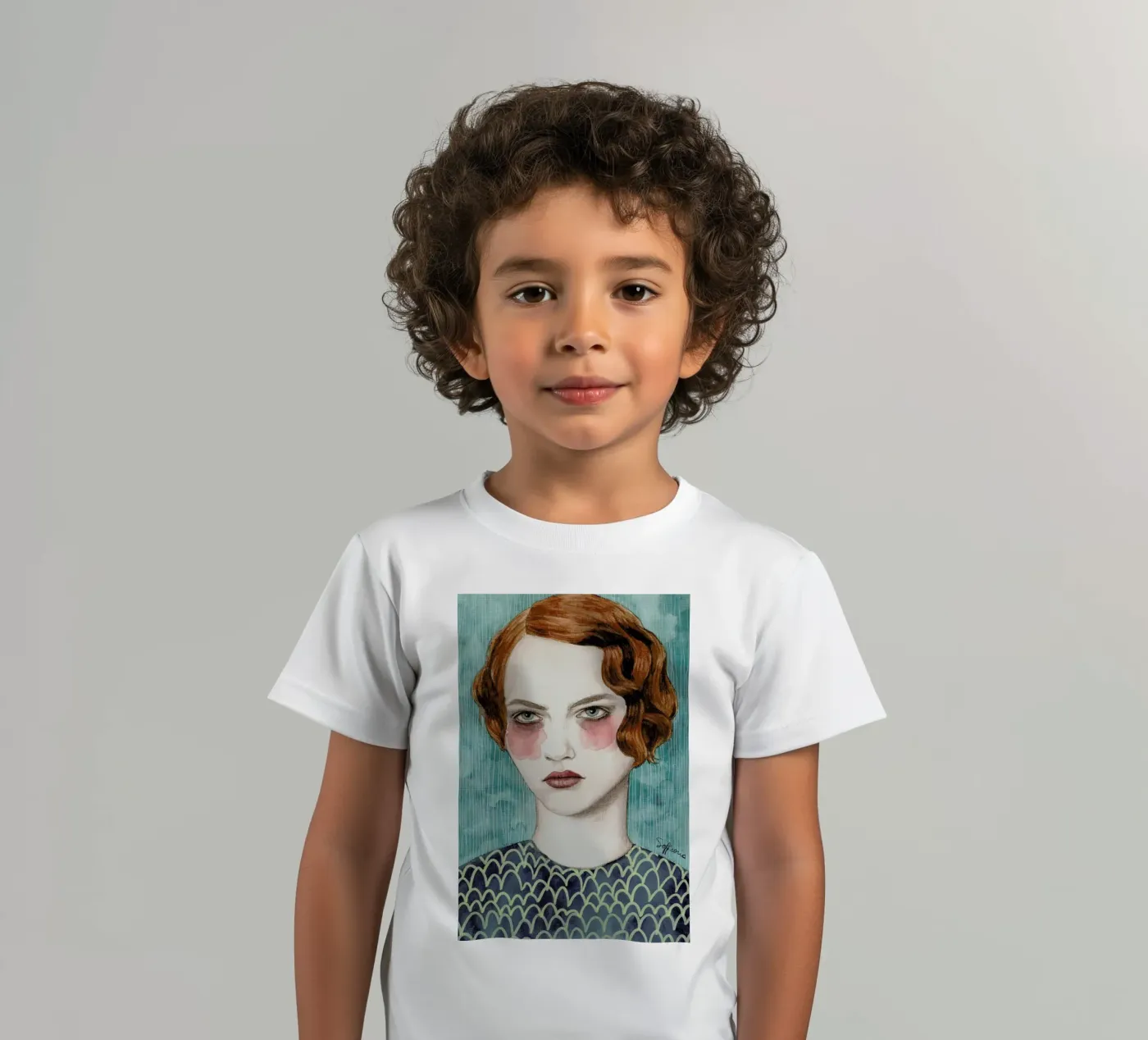Sasha t-shirt bambini da Sofia Bonati