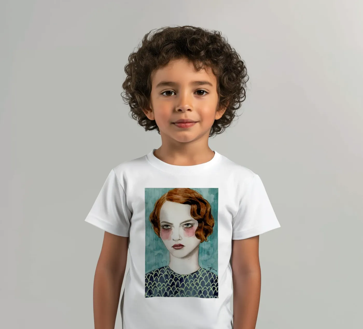 Sasha t-shirt bambini da Sofia Bonati
