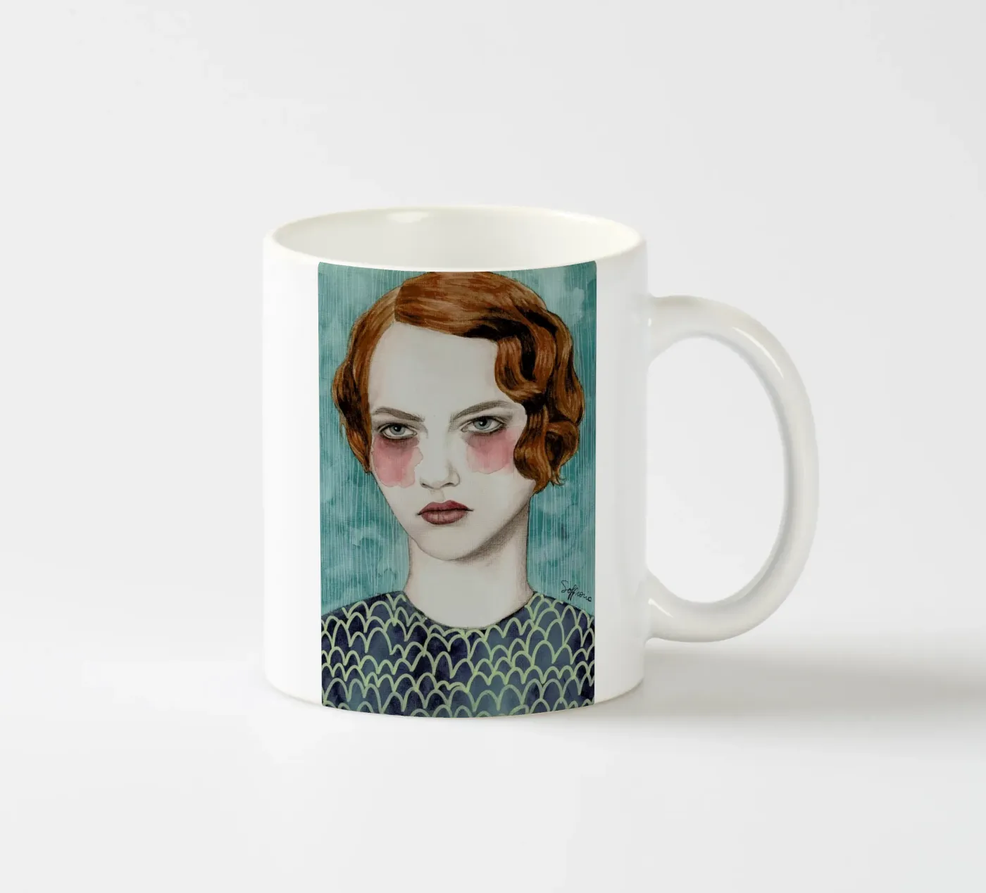 Sasha ceramic mug by Sofia Bonati