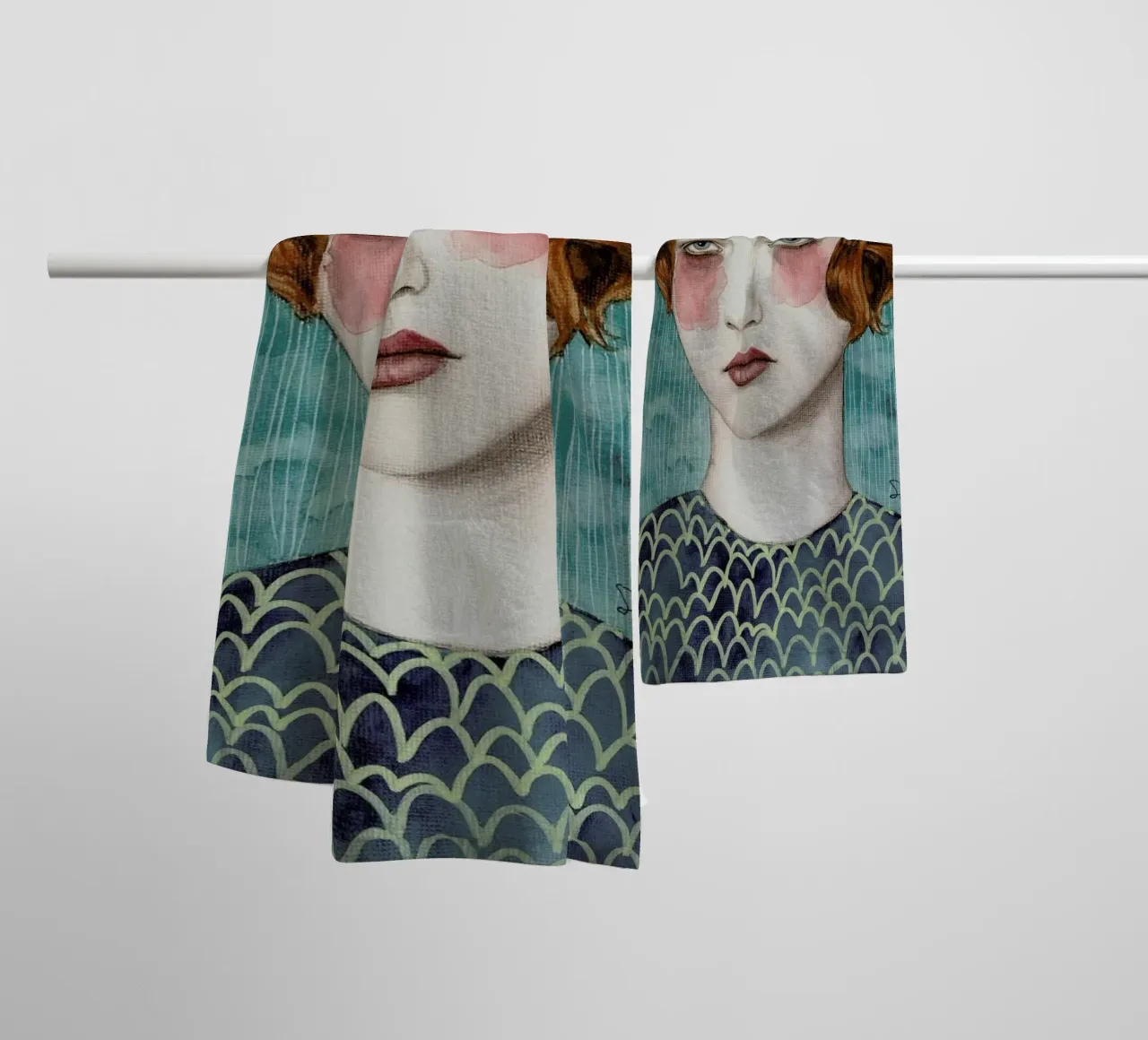 Sasha Handtuch von Sofia Bonati