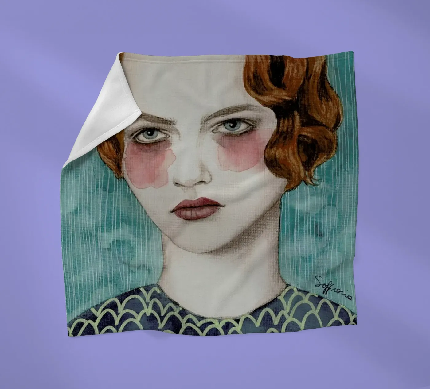 Sasha fleecedeken van Sofia Bonati