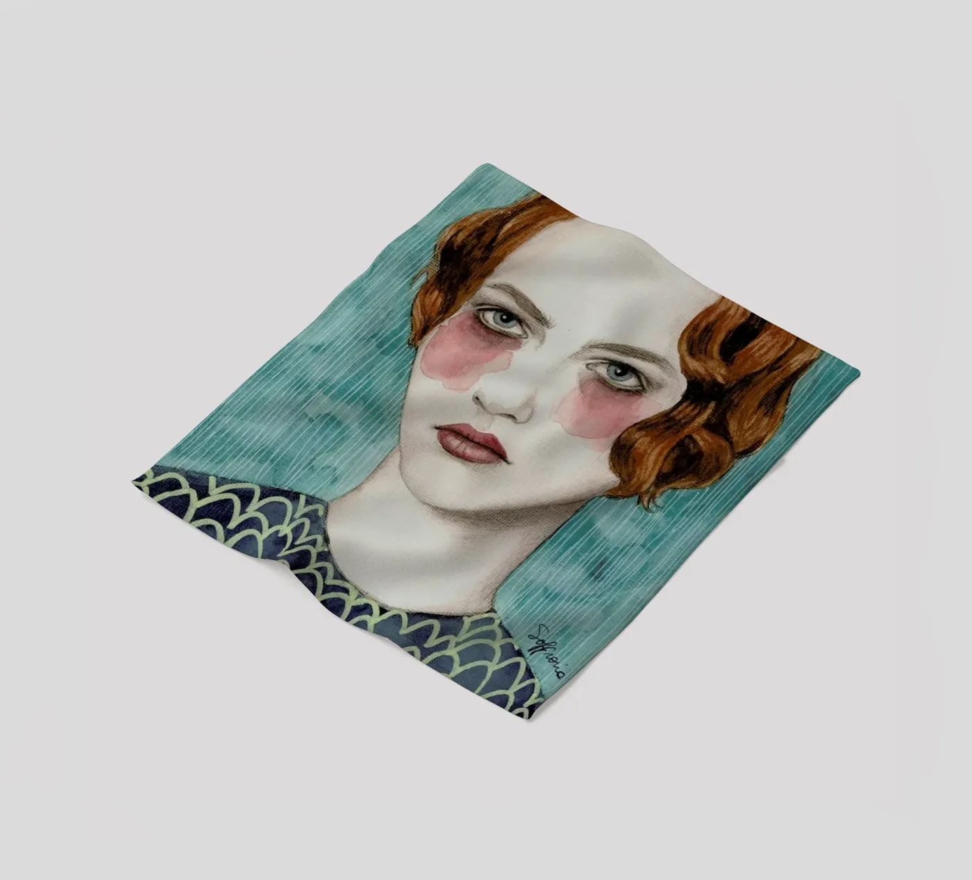 Sasha fleecedeken van Sofia Bonati