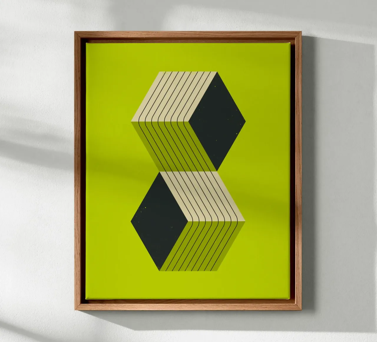 CUBES canvas by Jazzberry Blue