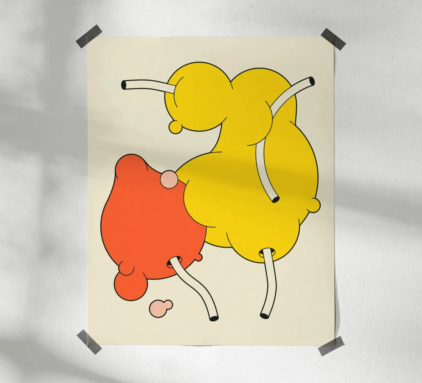 STRANGE FRUIT Poster von Jazzberry Blue