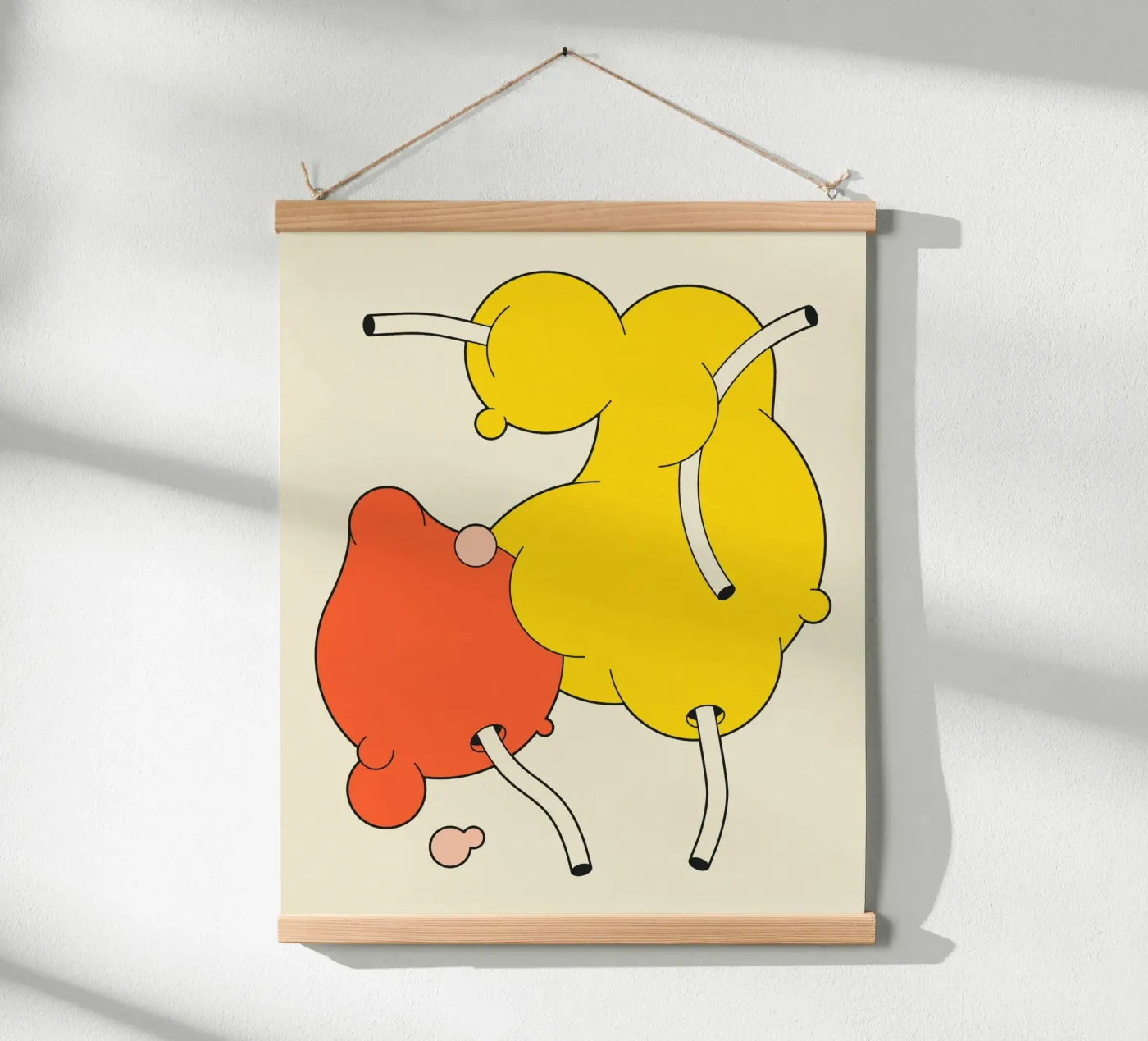 STRANGE FRUIT Poster von Jazzberry Blue