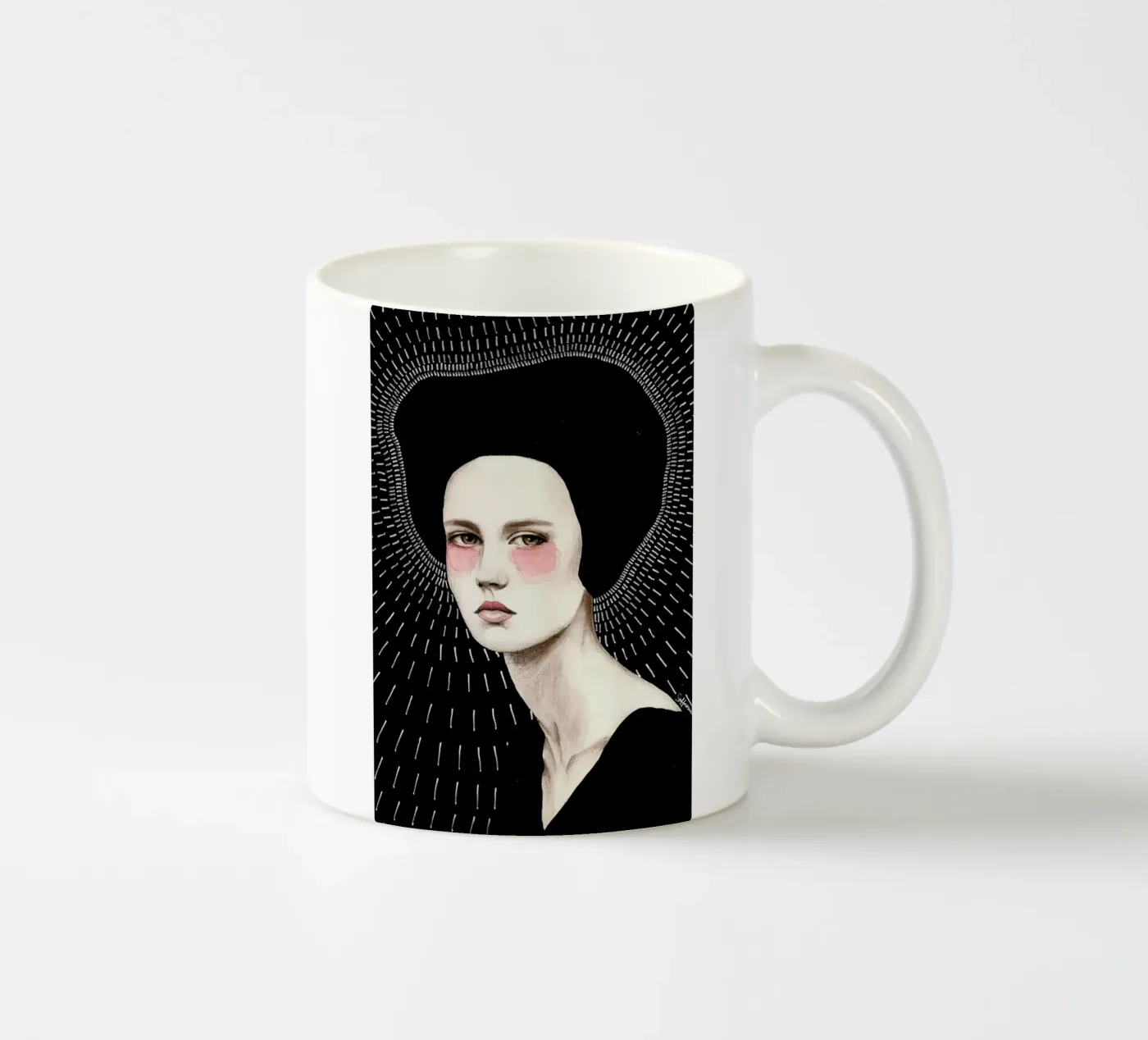Freda ceramic mug by Sofia Bonati