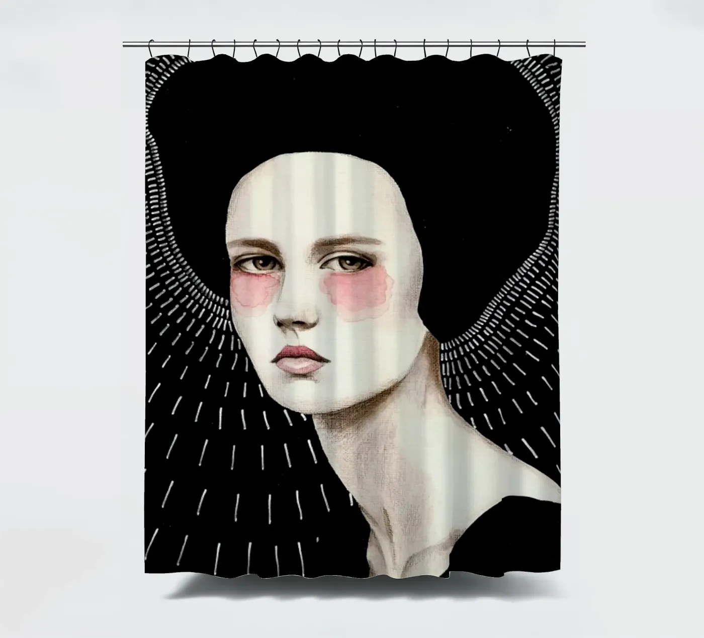 Freda douchegordijn van Sofia Bonati