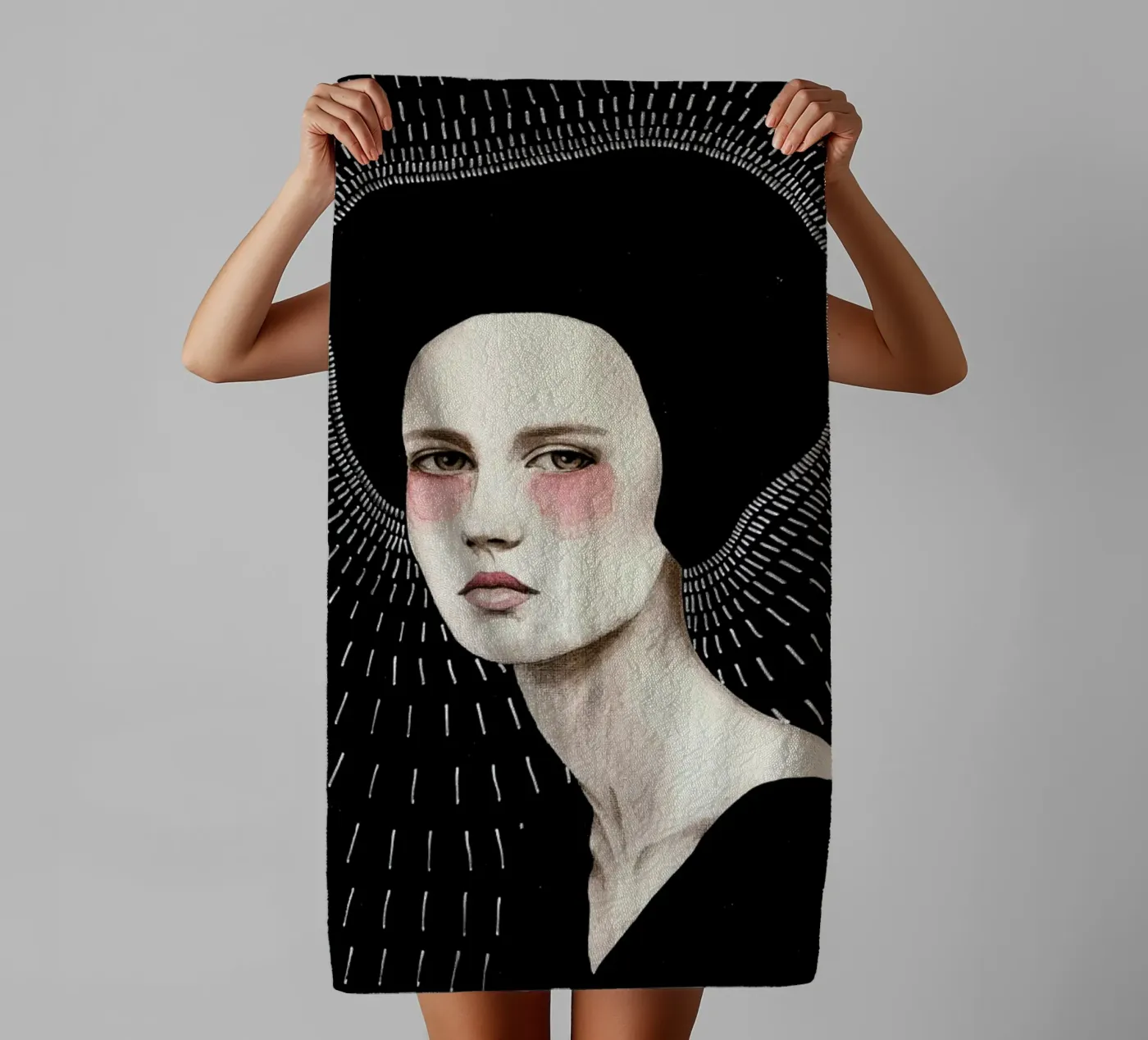 Freda badhanddoek van Sofia Bonati