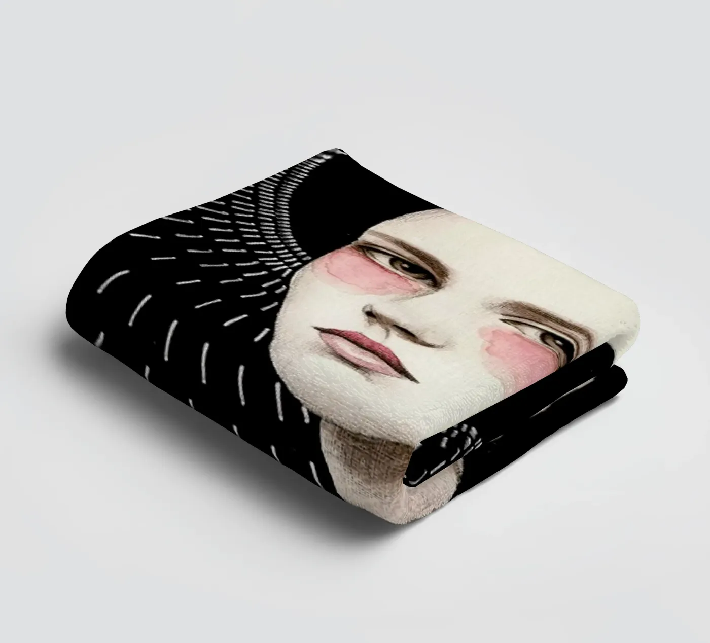 Freda badhanddoek van Sofia Bonati