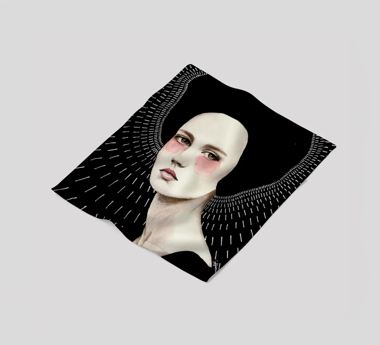 Freda Fleecedecke von Sofia Bonati